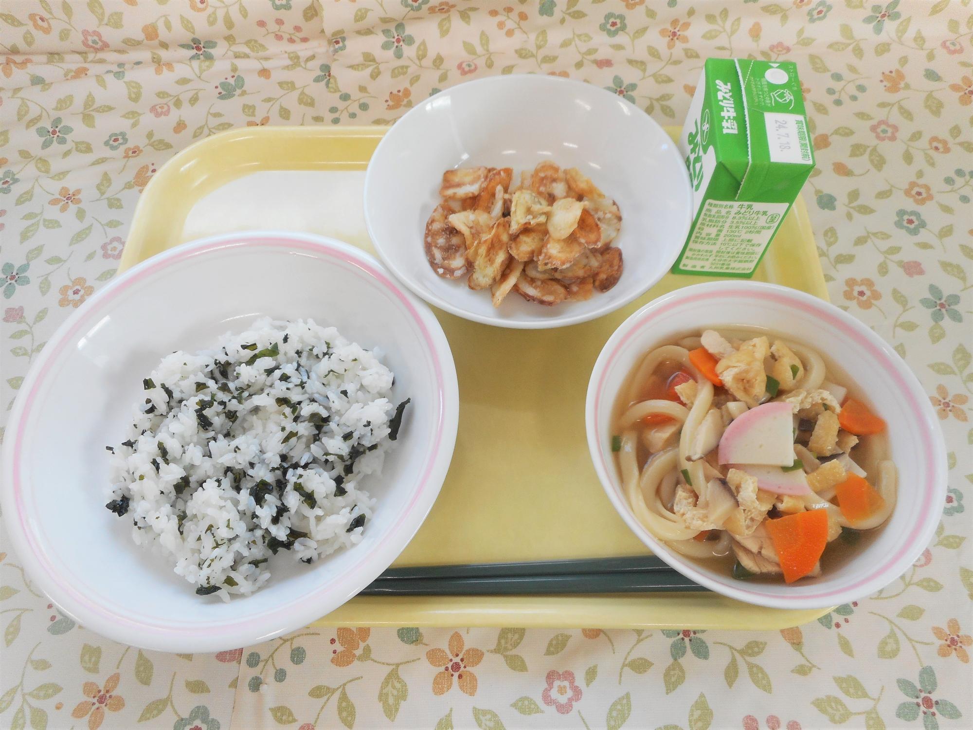 2024年7月9日の給食写真