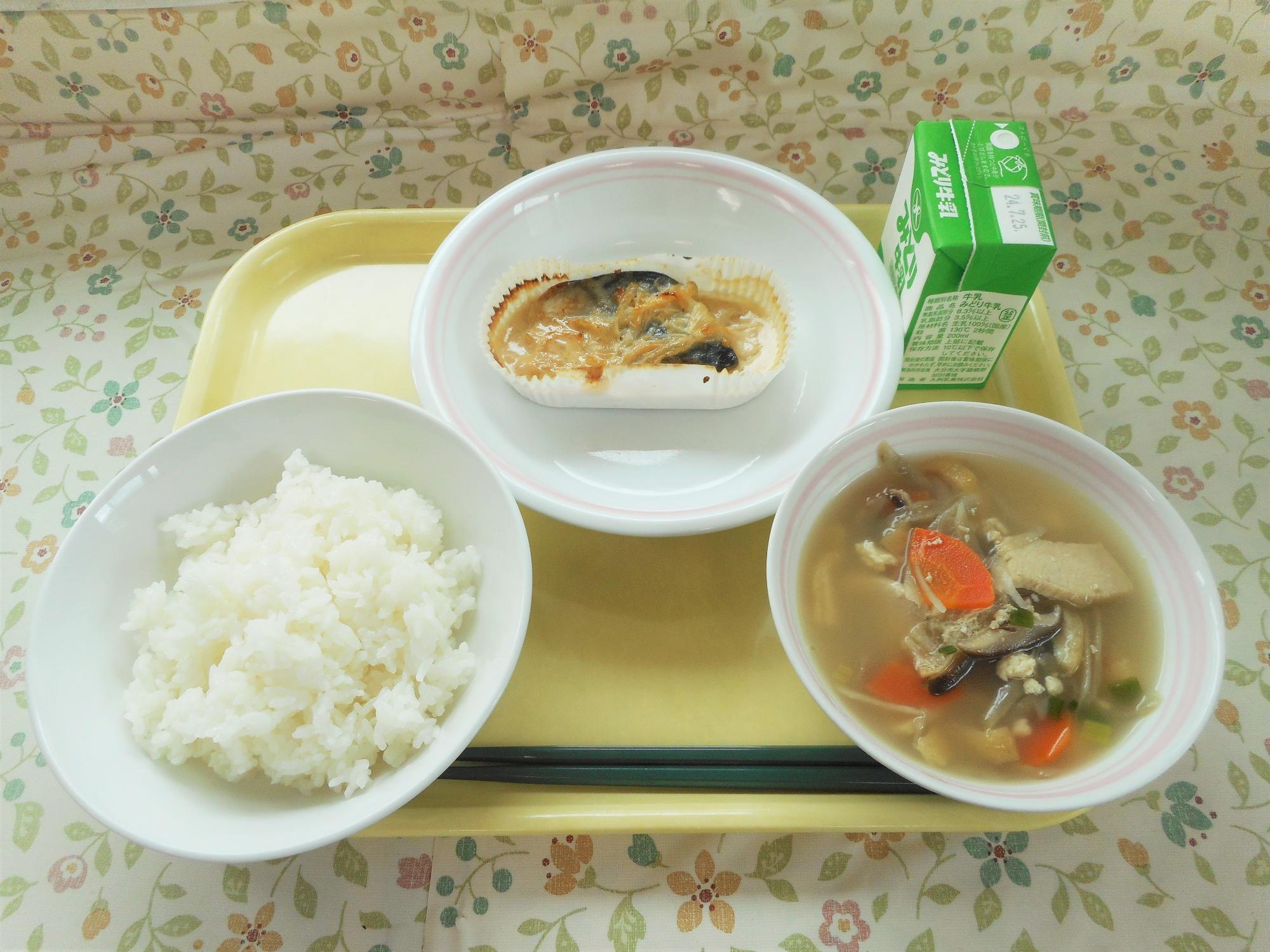 2024年7月16日の給食写真