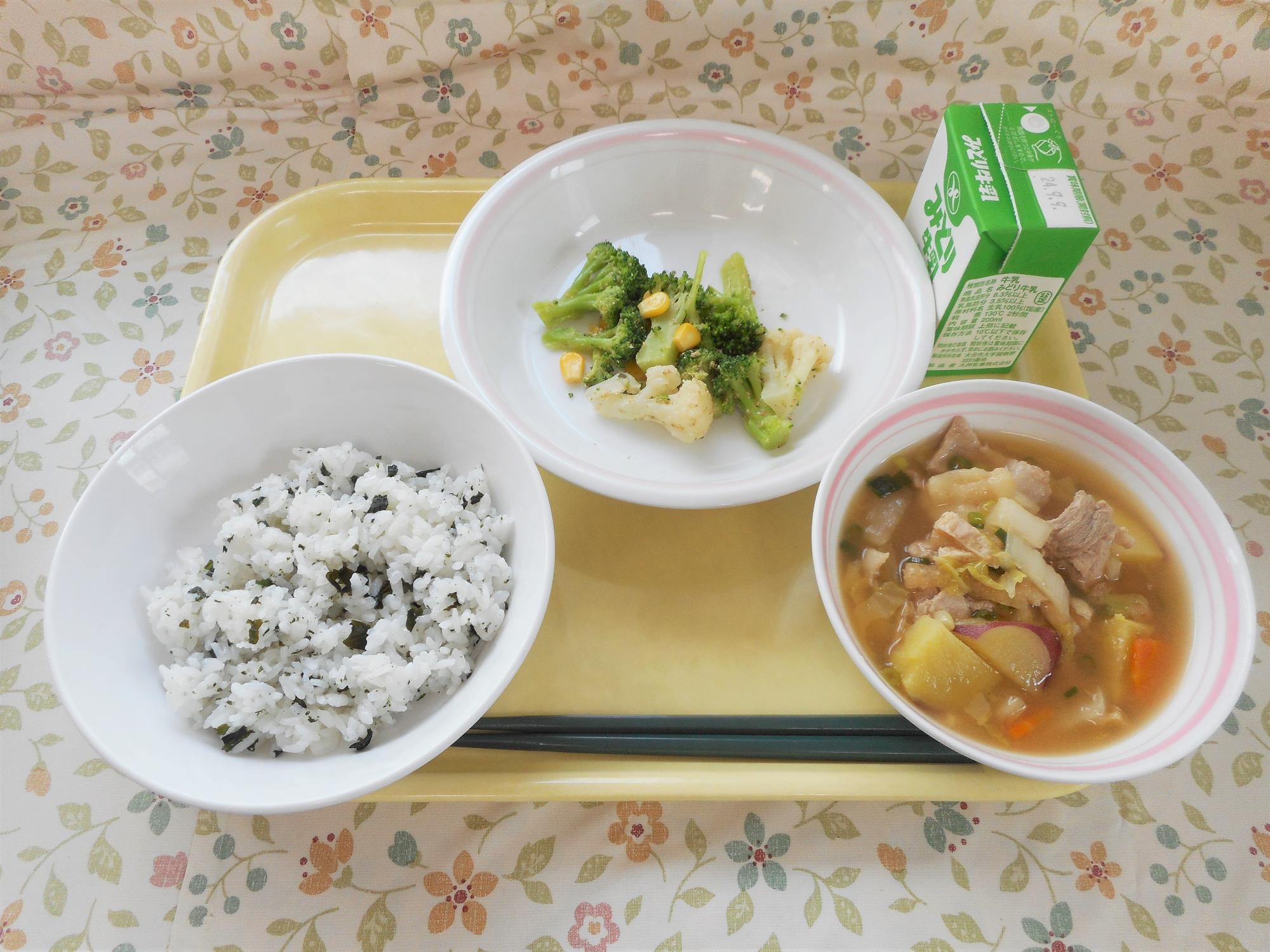 2024年9月2日の給食写真