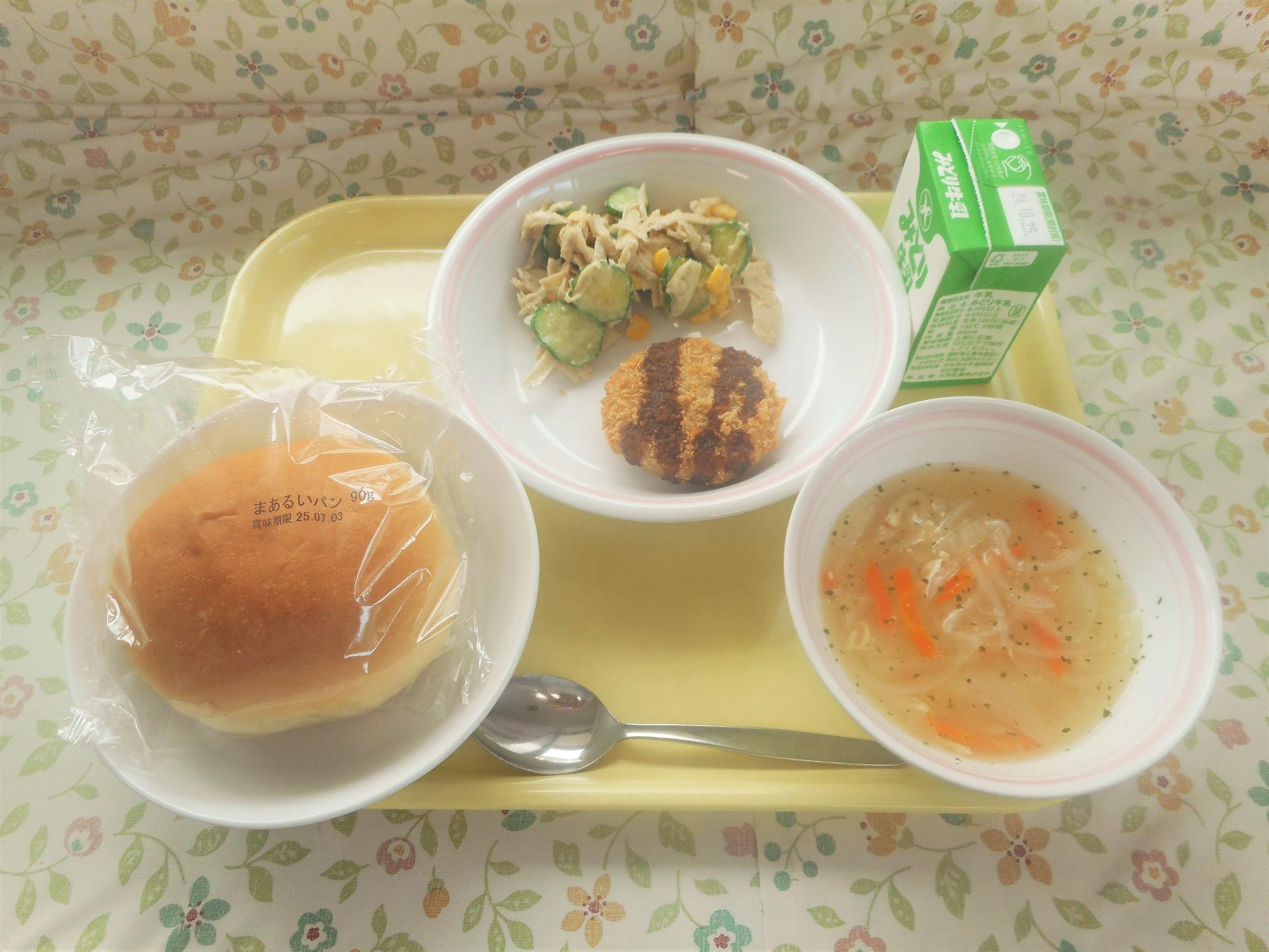2024年10月16日の給食写真