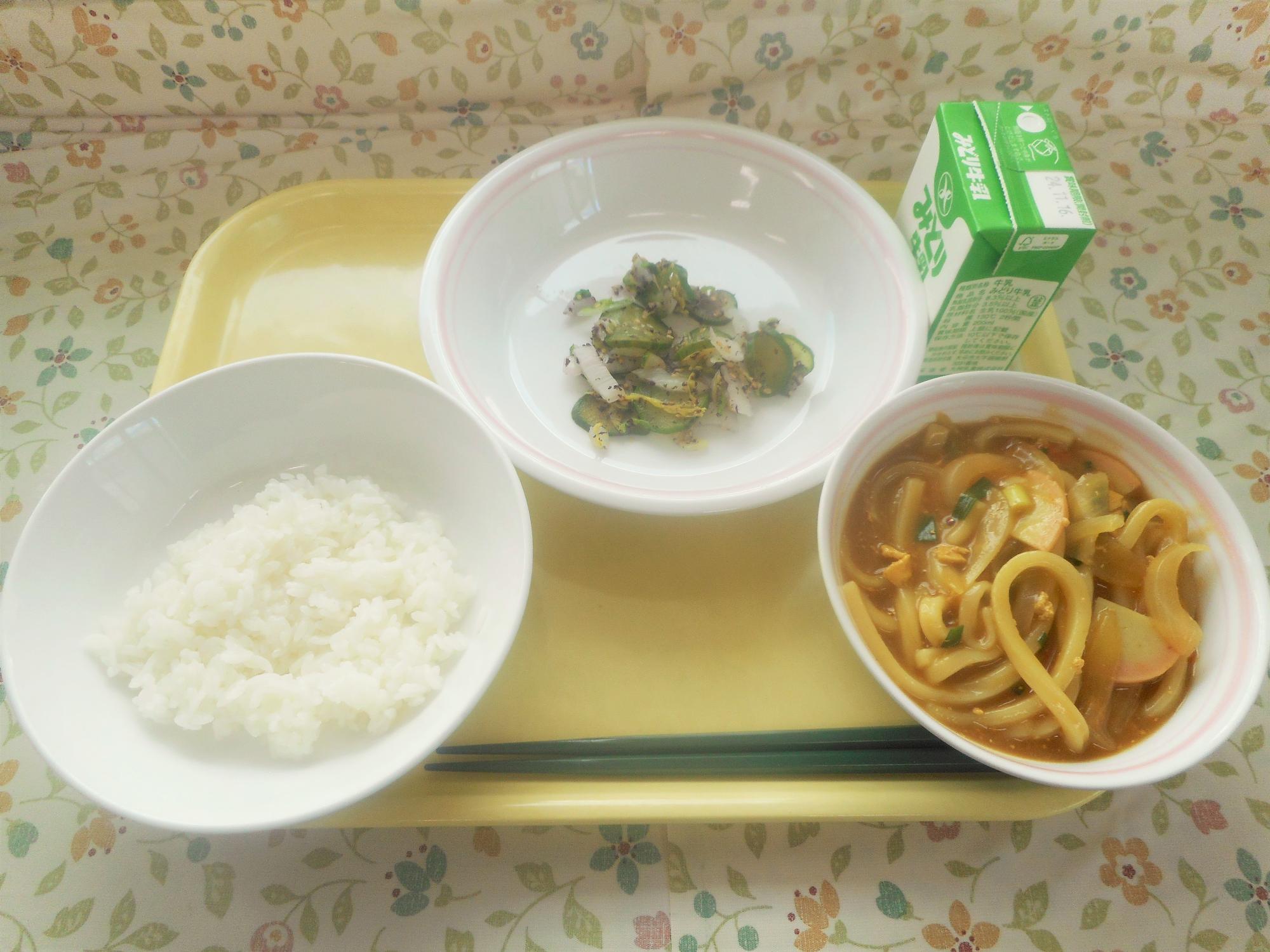 2024年11月7日の給食写真