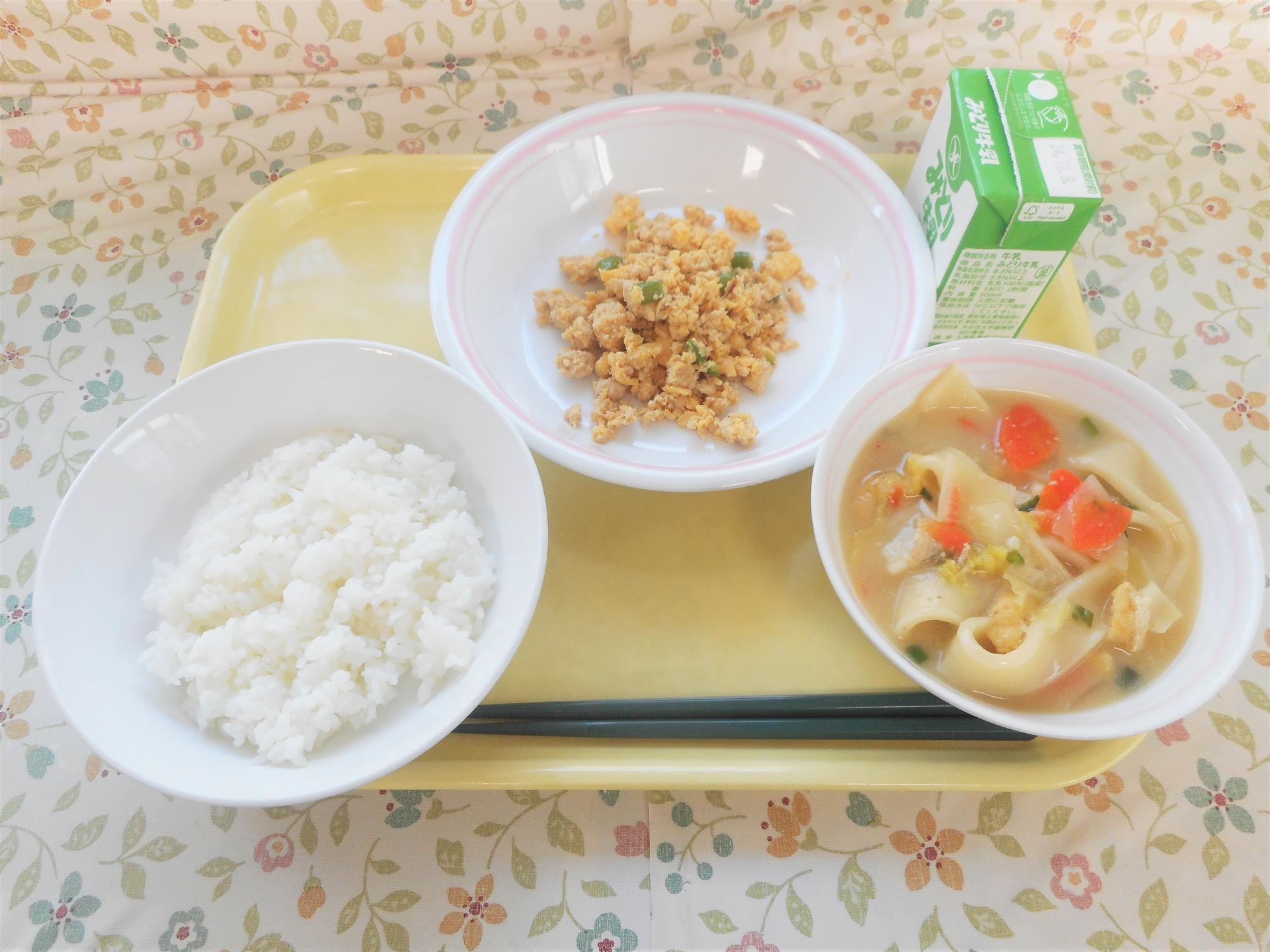 2024年11月29日の給食写真
