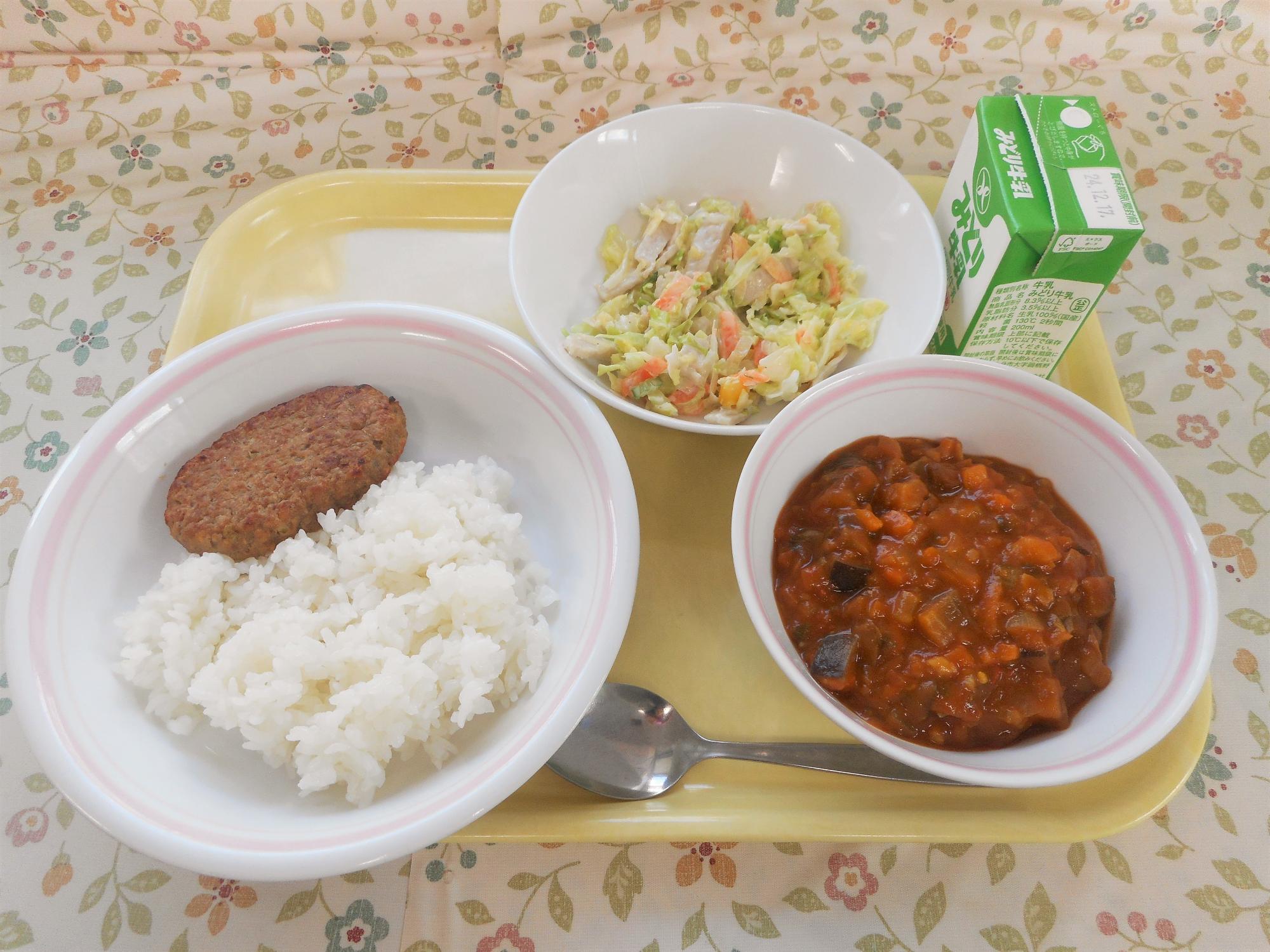 2024年12月9日の給食写真