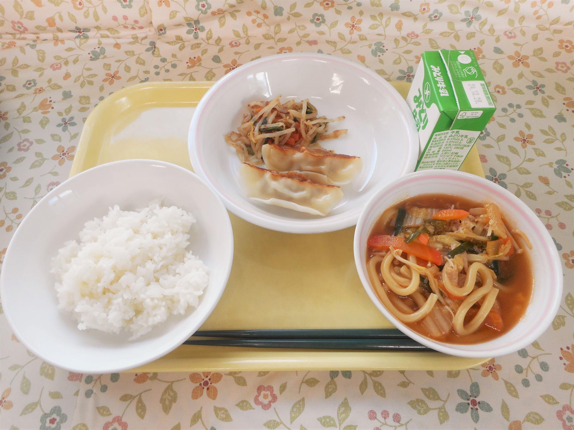 2024年12月19日の給食写真