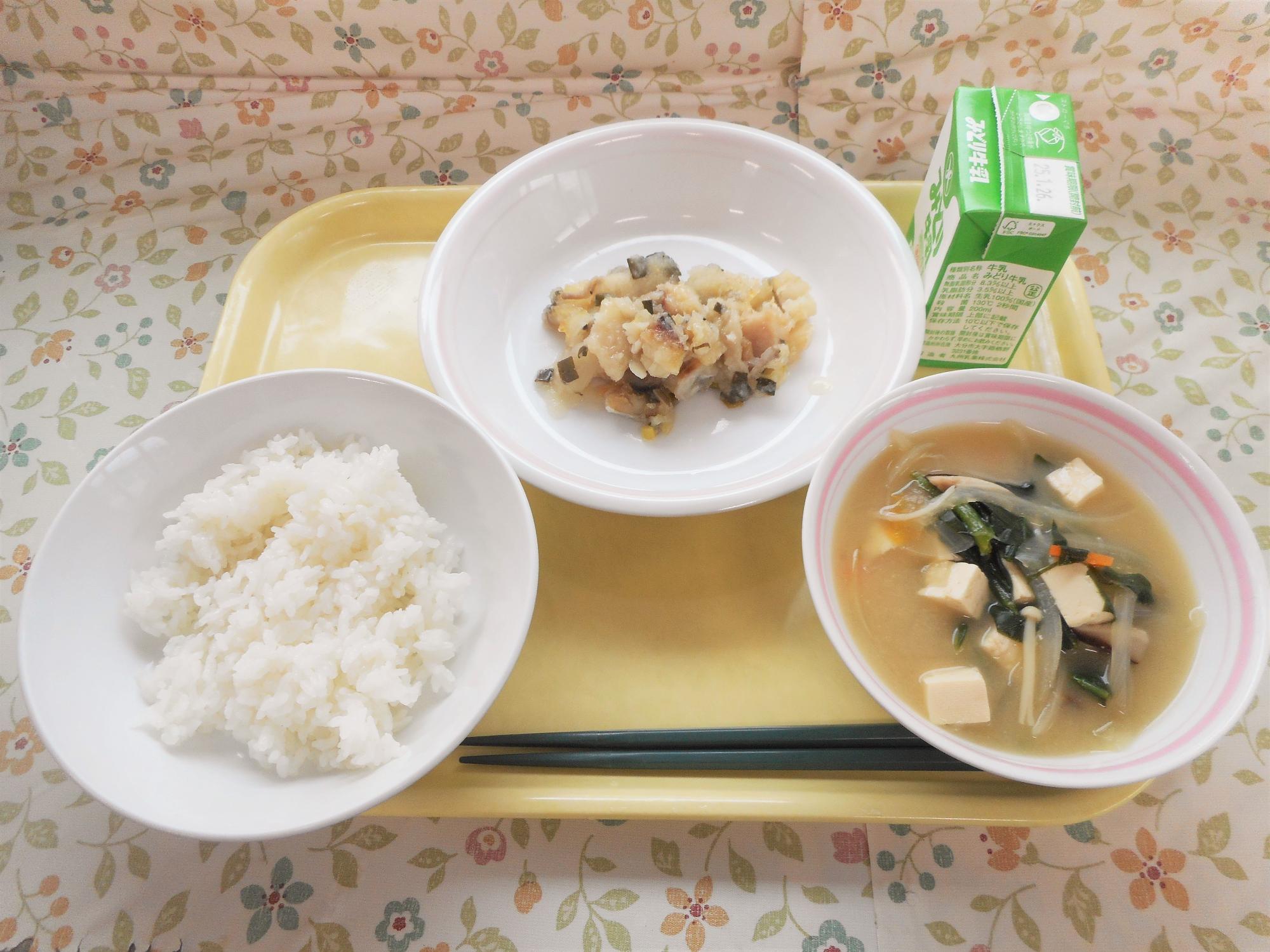 2025年1月17日の給食写真
