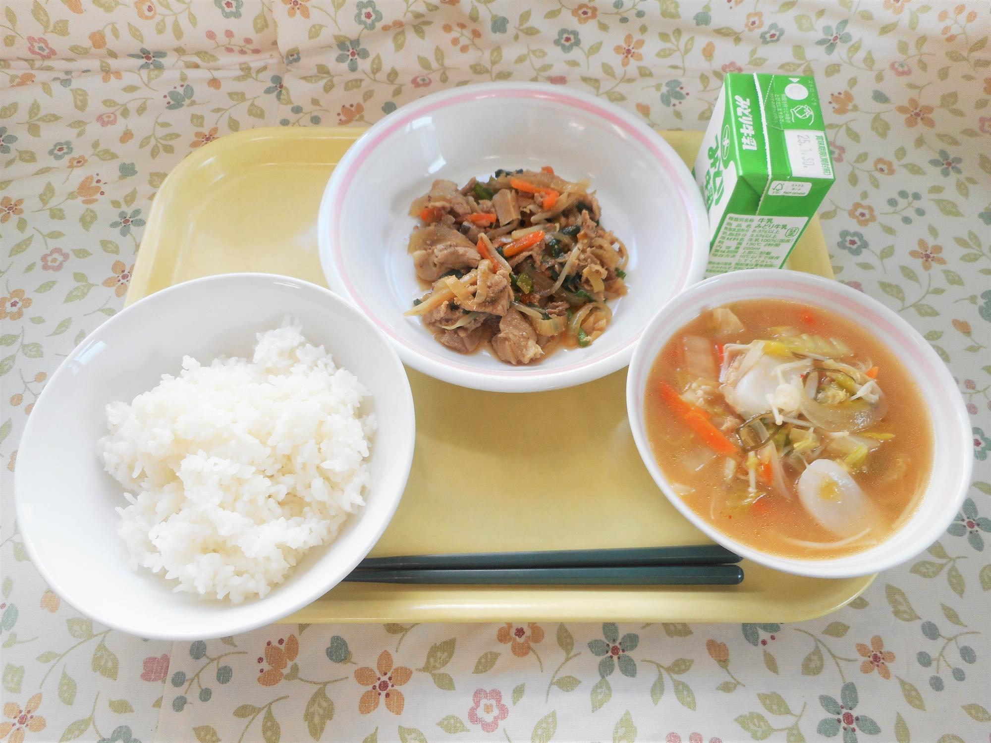 2025年1月21日の給食写真