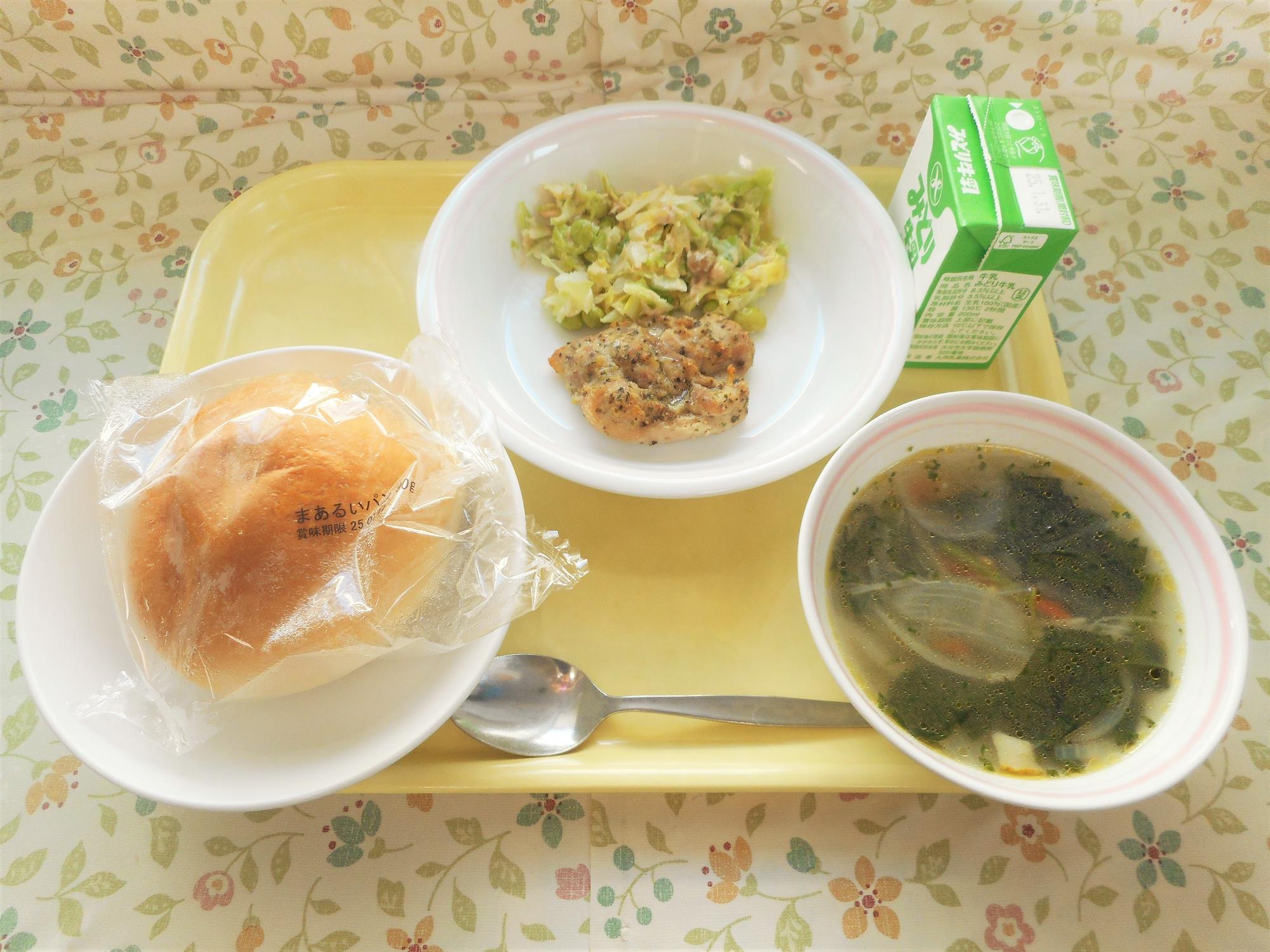 2025年1月22日の給食写真