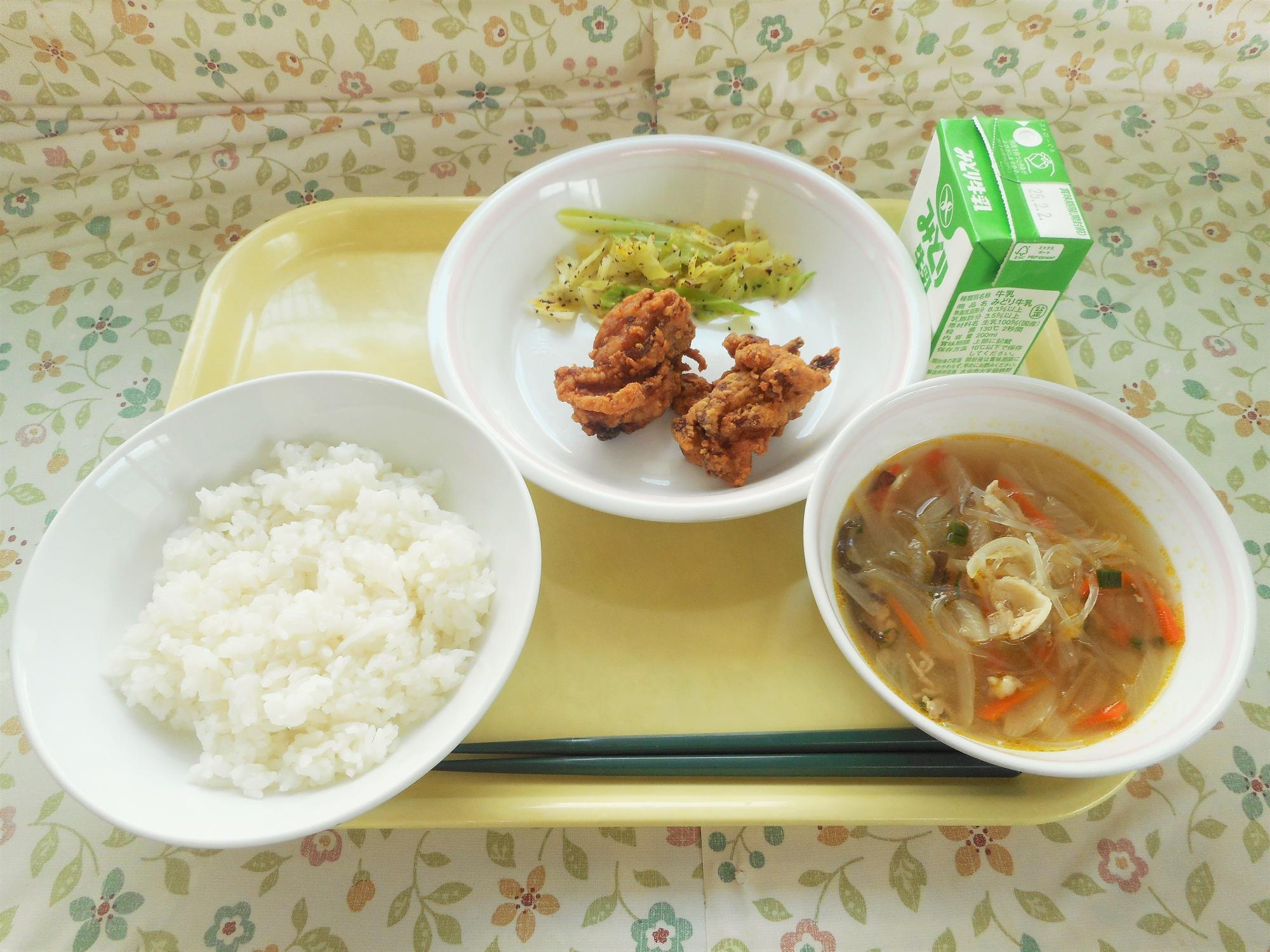 2025年1月24日の給食写真