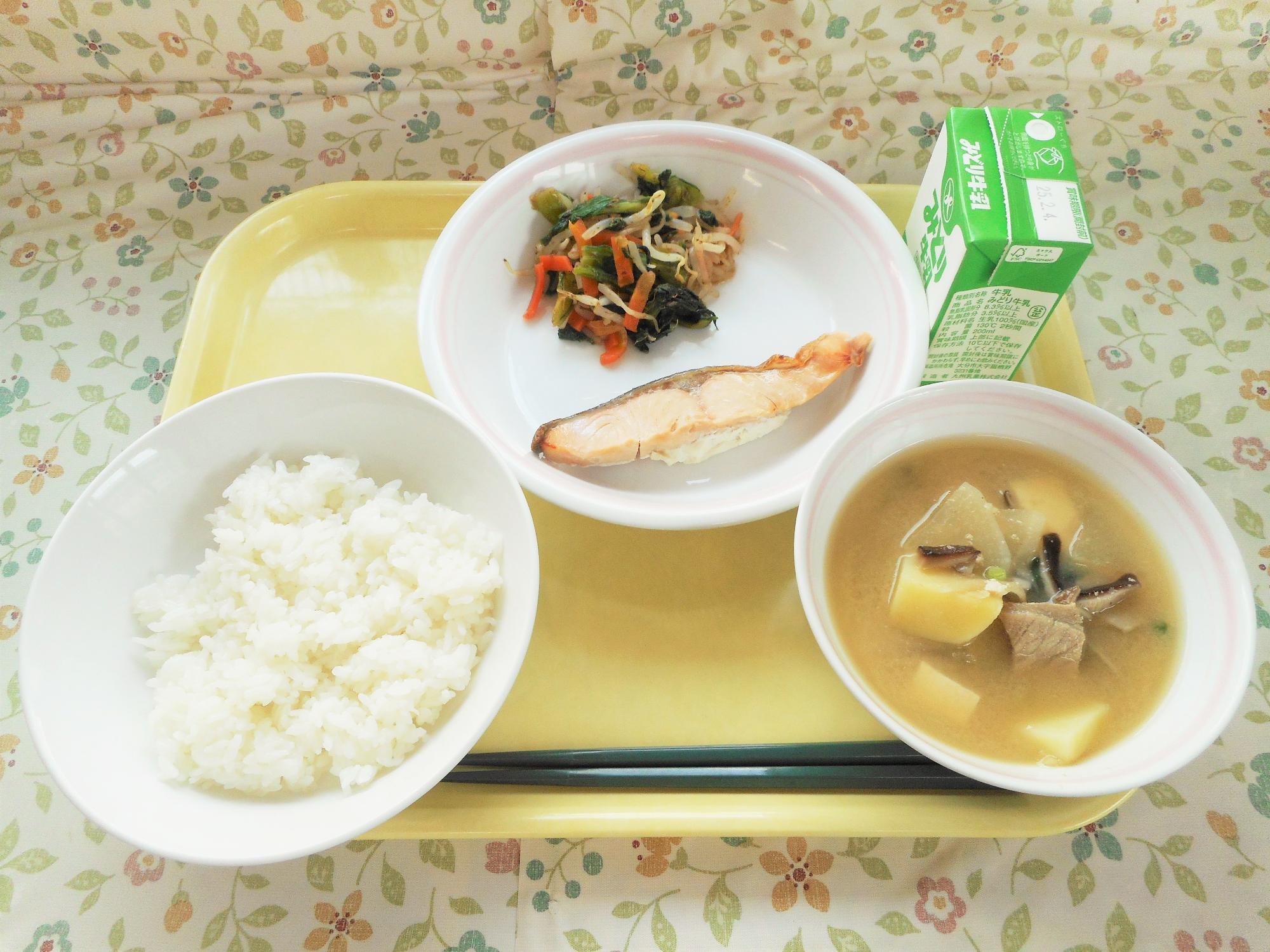 2025年1月27日の給食写真