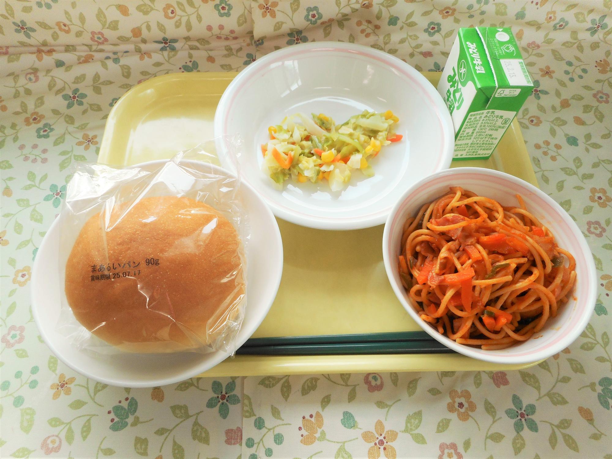 2025年2月4日の給食写真