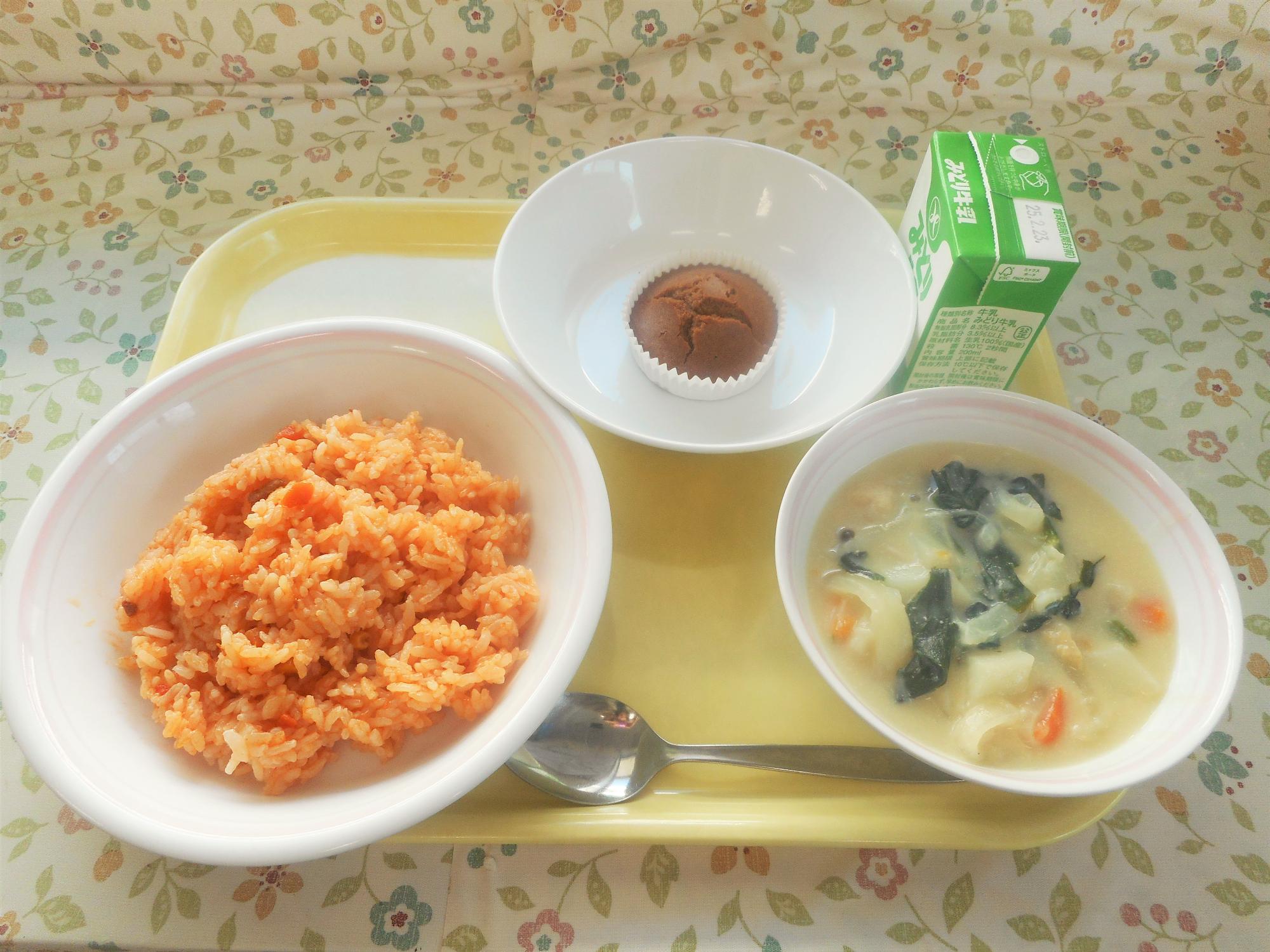 2025年2月14日の給食写真
