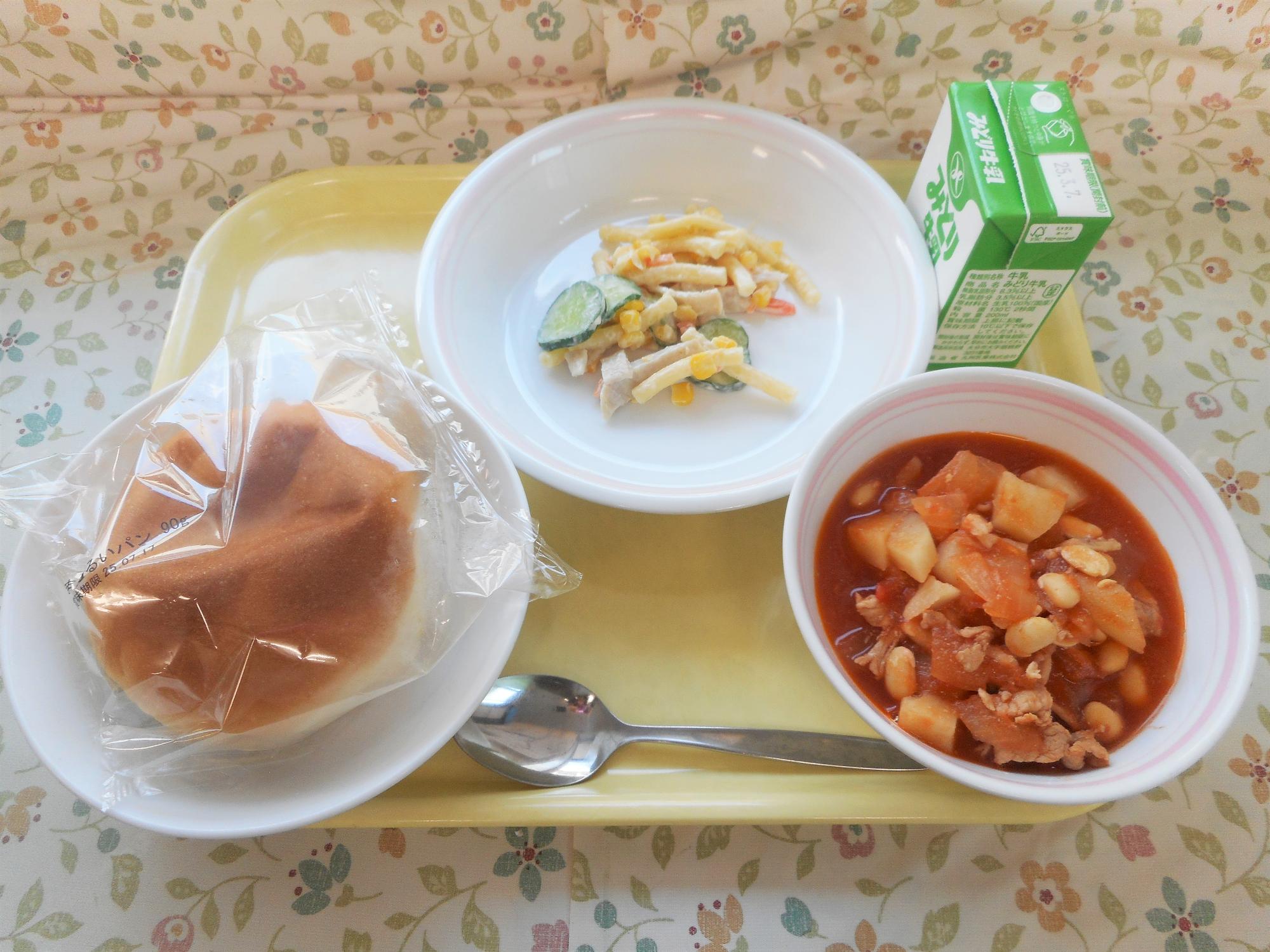 2025年2月26日の給食写真