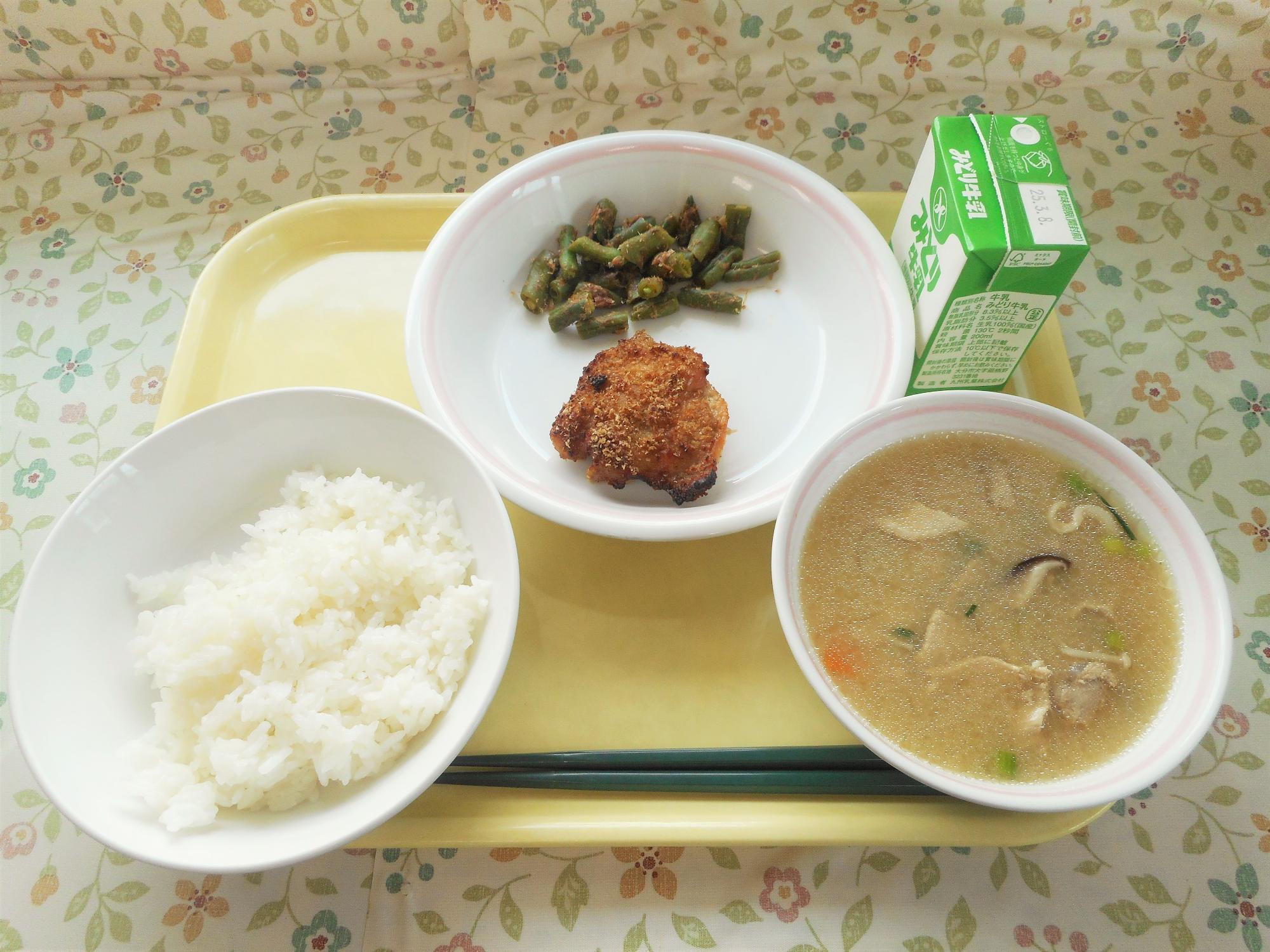 2025年2月27日の給食写真