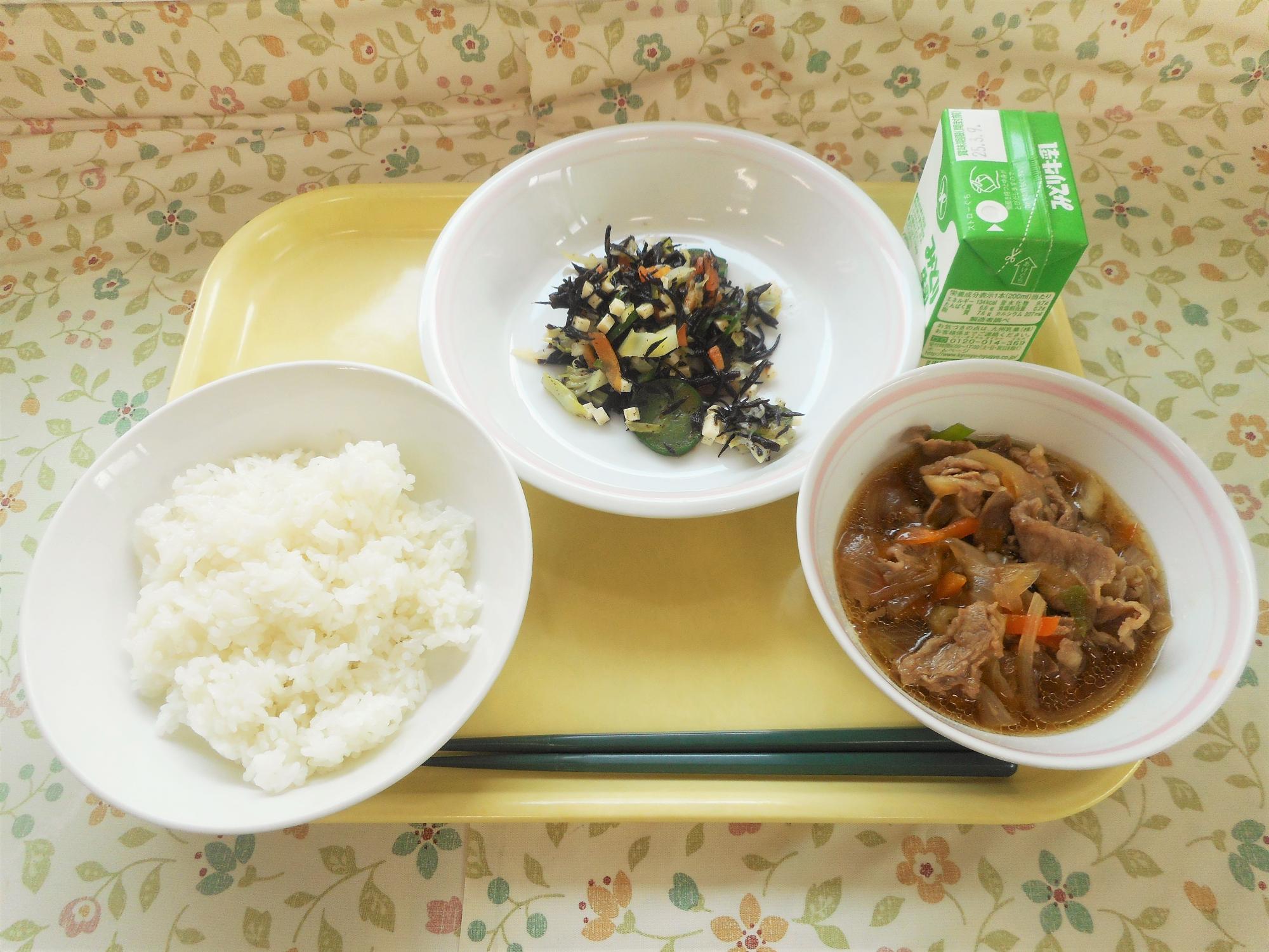 2025年2月28日の給食写真