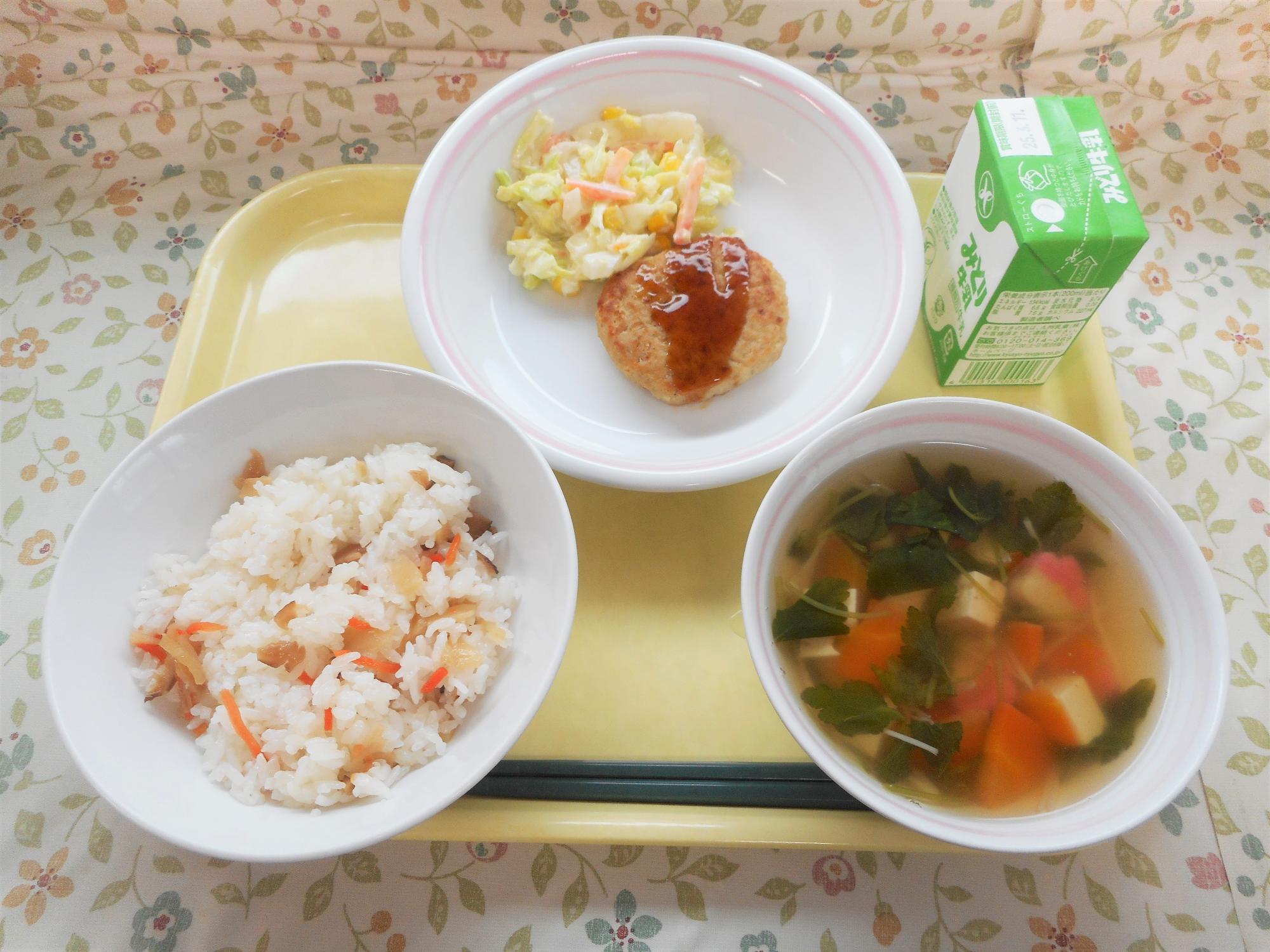 2025年3月3日の給食写真