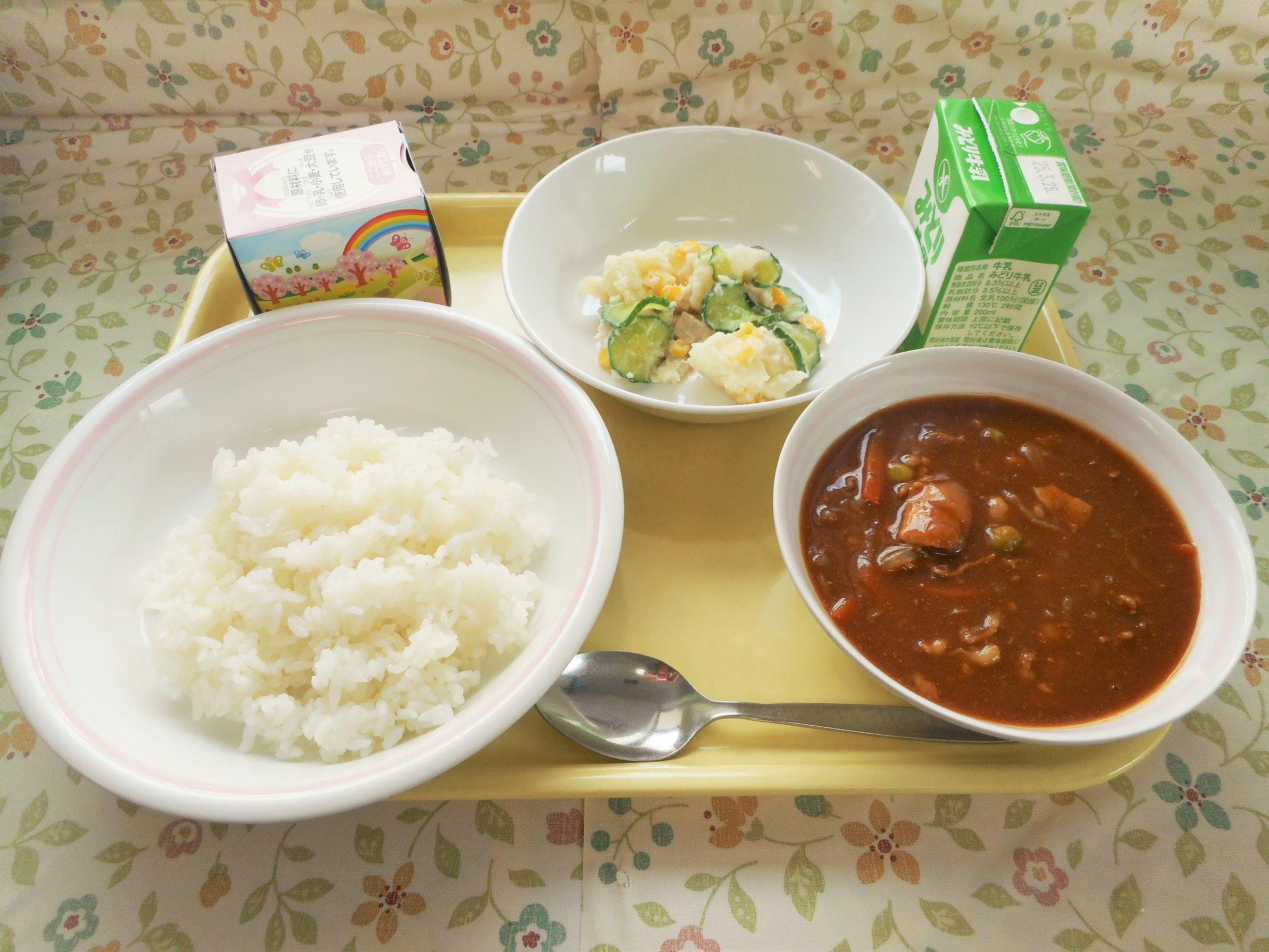 2025年3月17日の給食写真