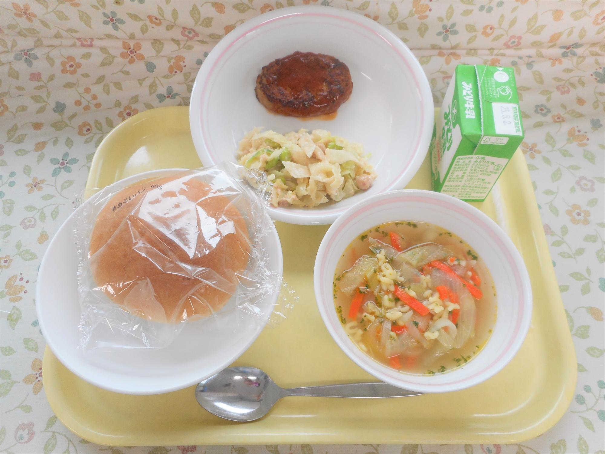 2025年4月23日の給食写真