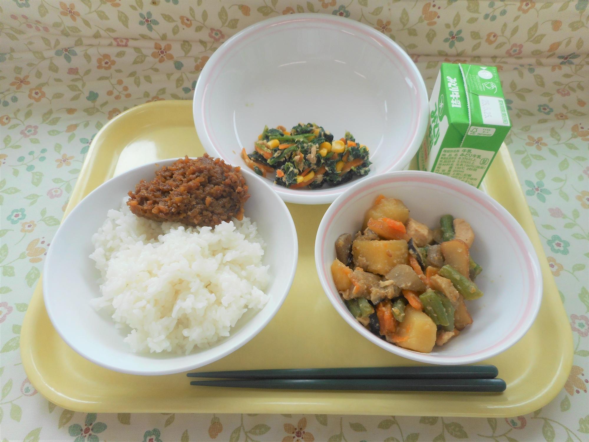 2025年5月16日の給食写真