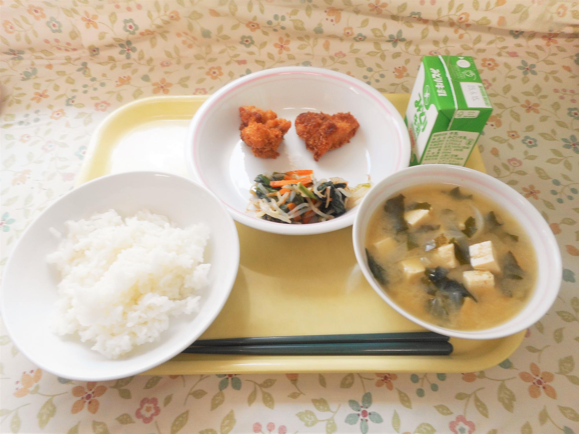 2025年6月6日の給食写真