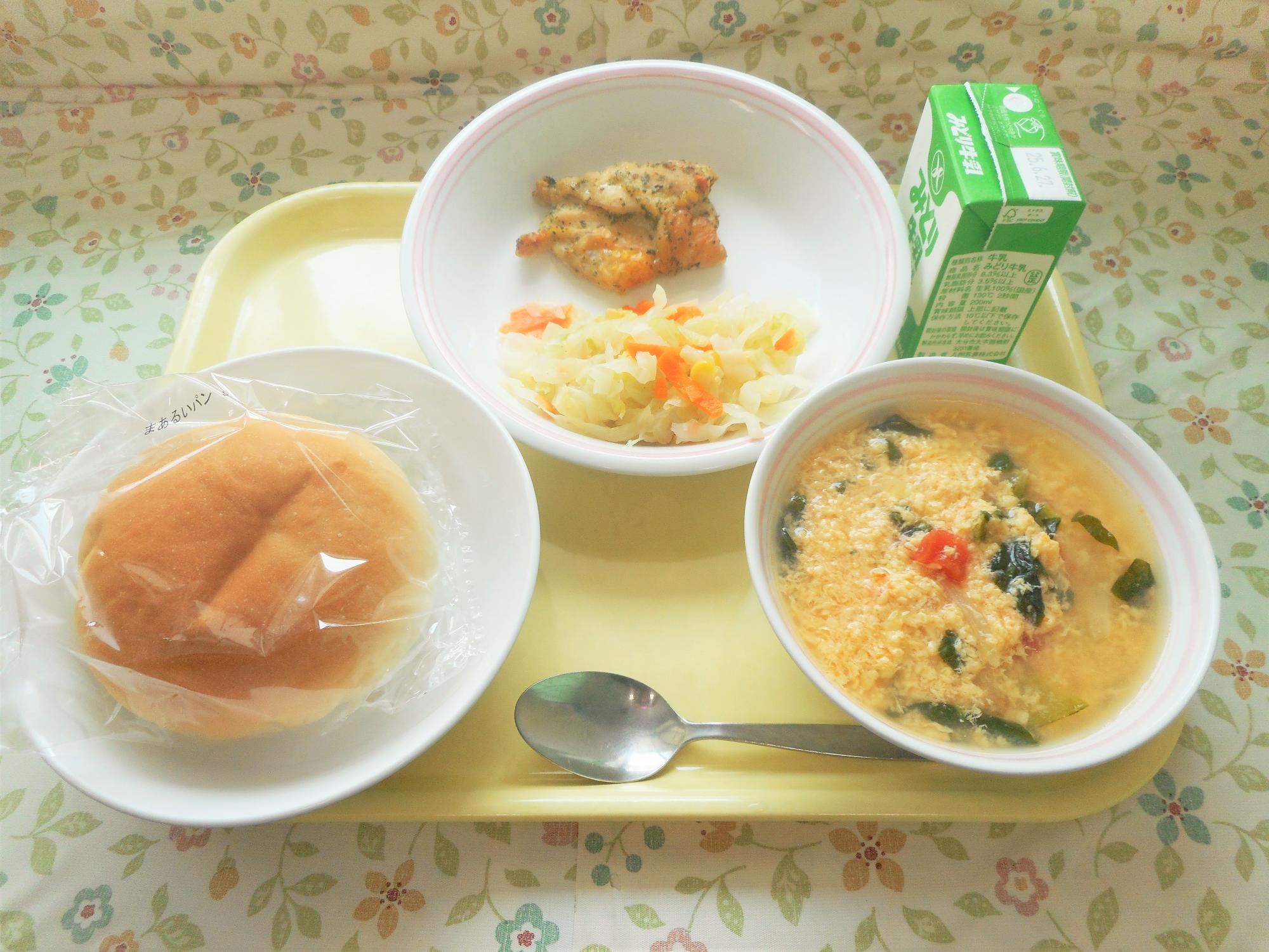 2025年6月18日の給食写真