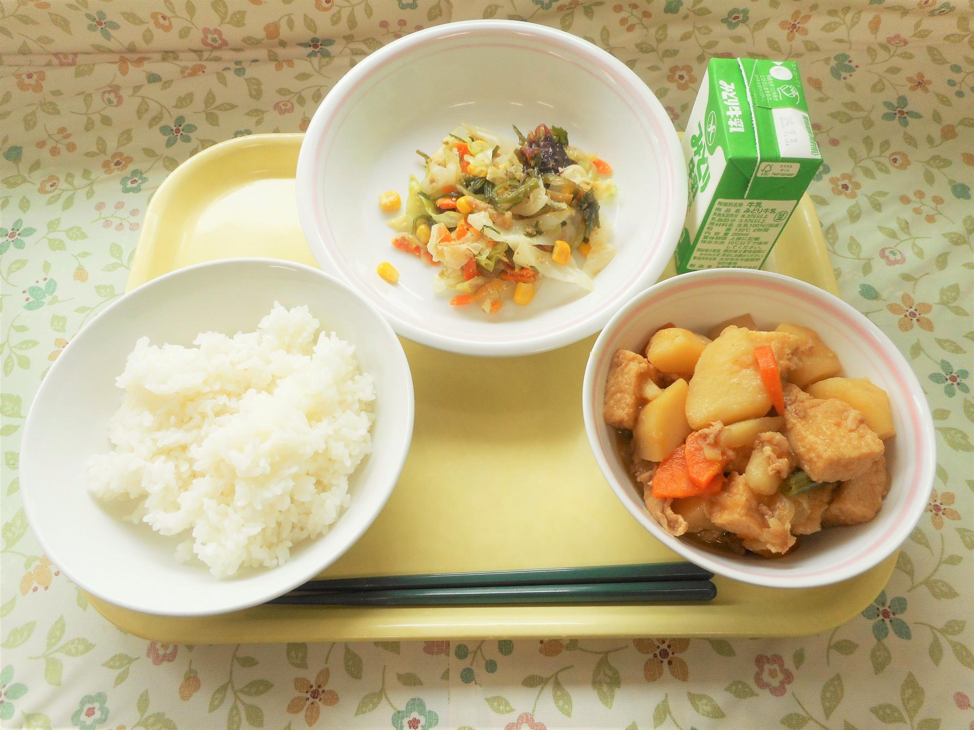 2025年6月24日の給食写真