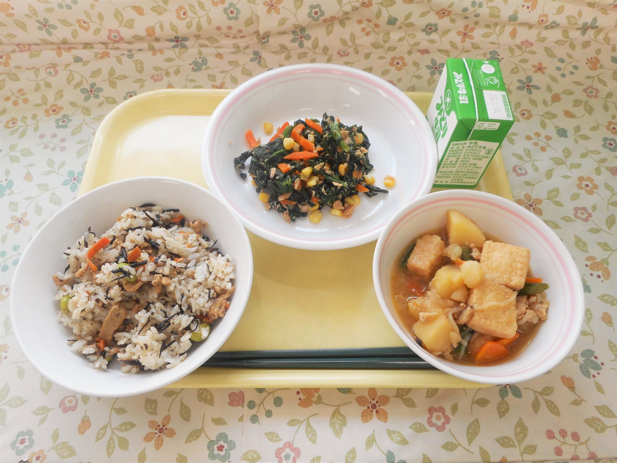 2025年7月1日の給食写真