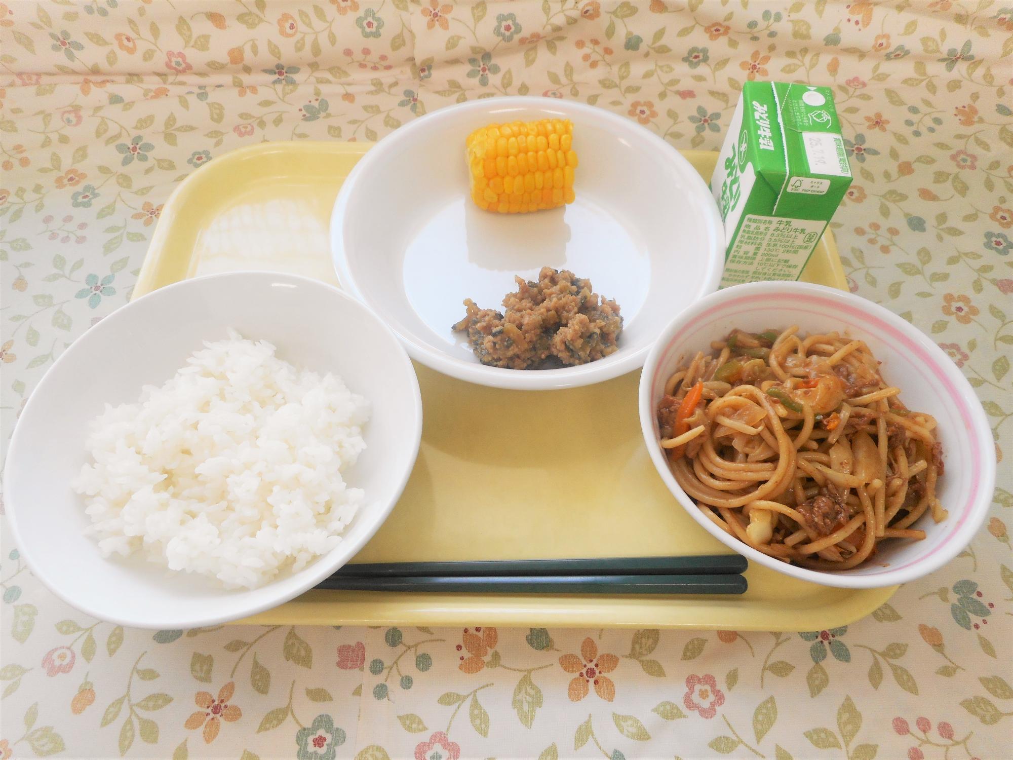 2025年7月10日の給食写真