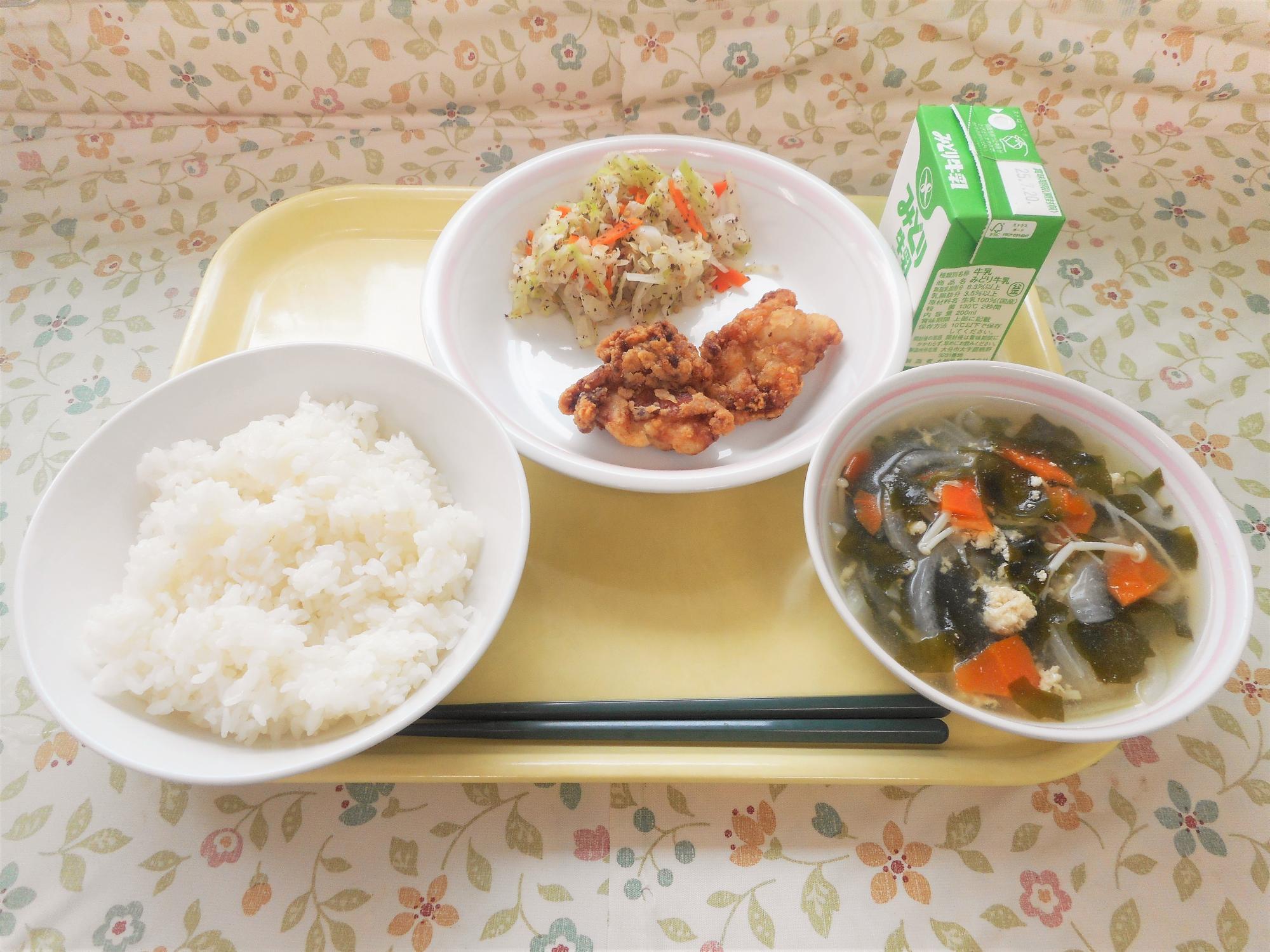 2025年7月11日の給食写真