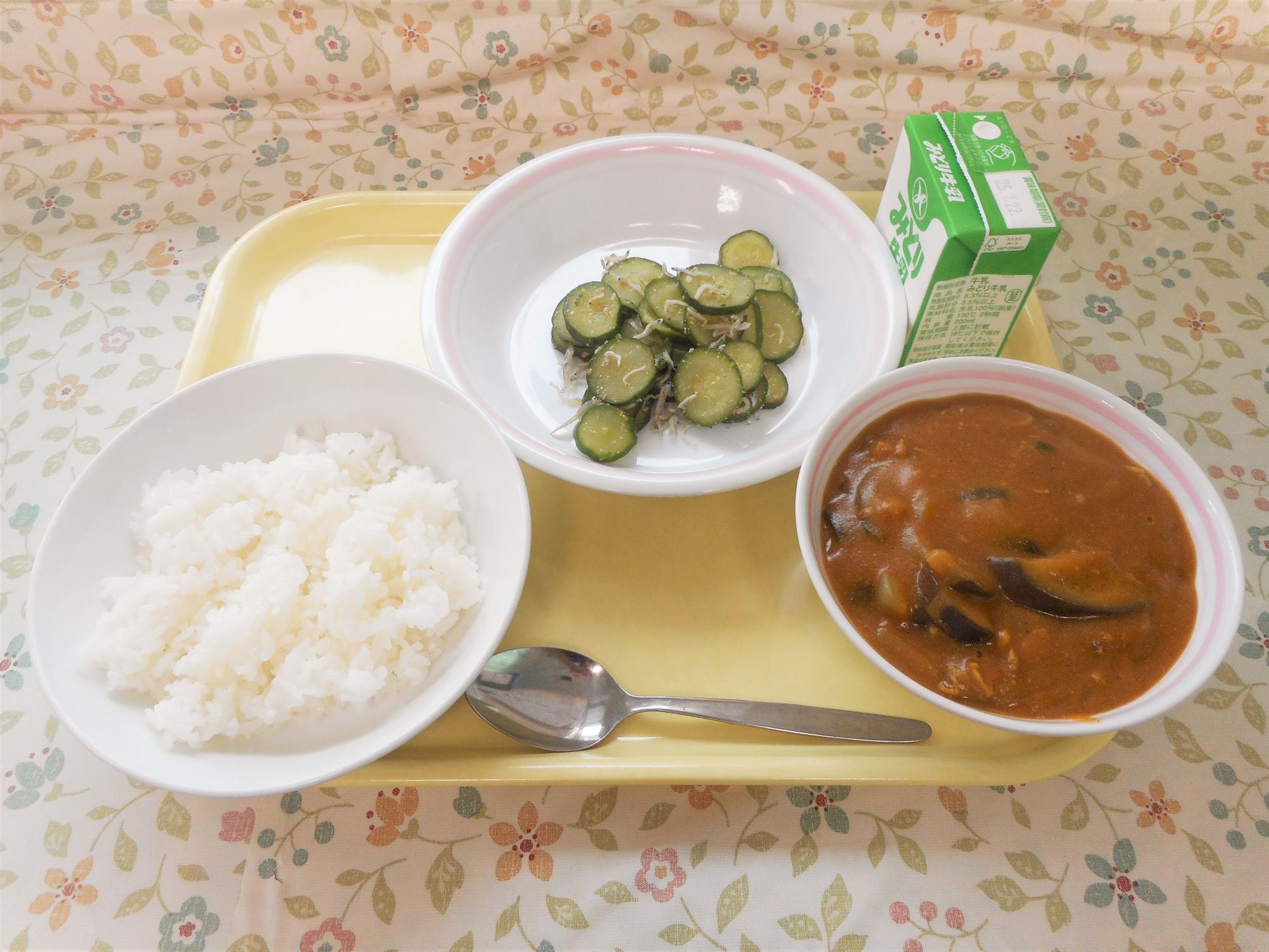 2025年7月14日の給食写真