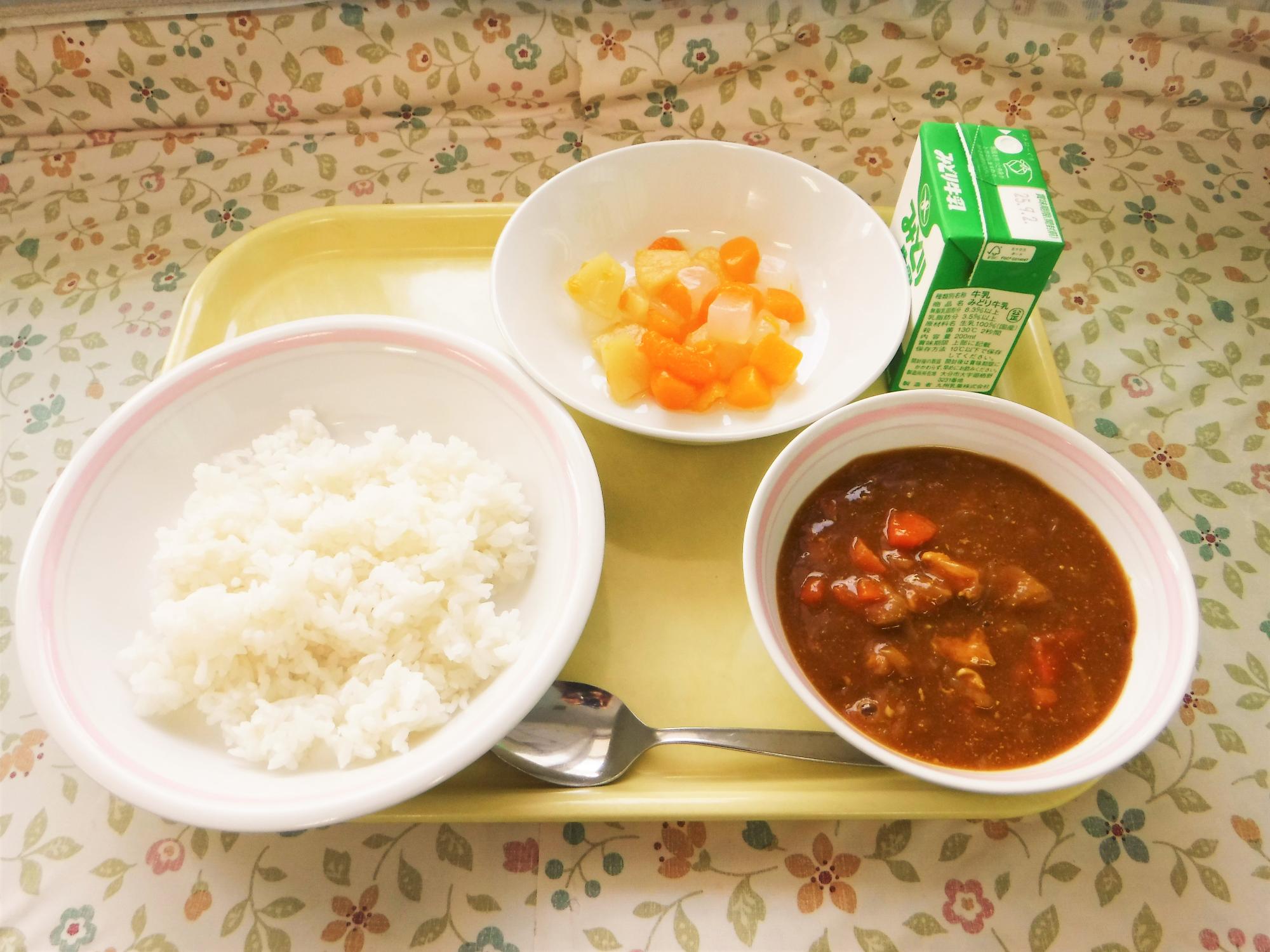 2025年8月25日の給食写真