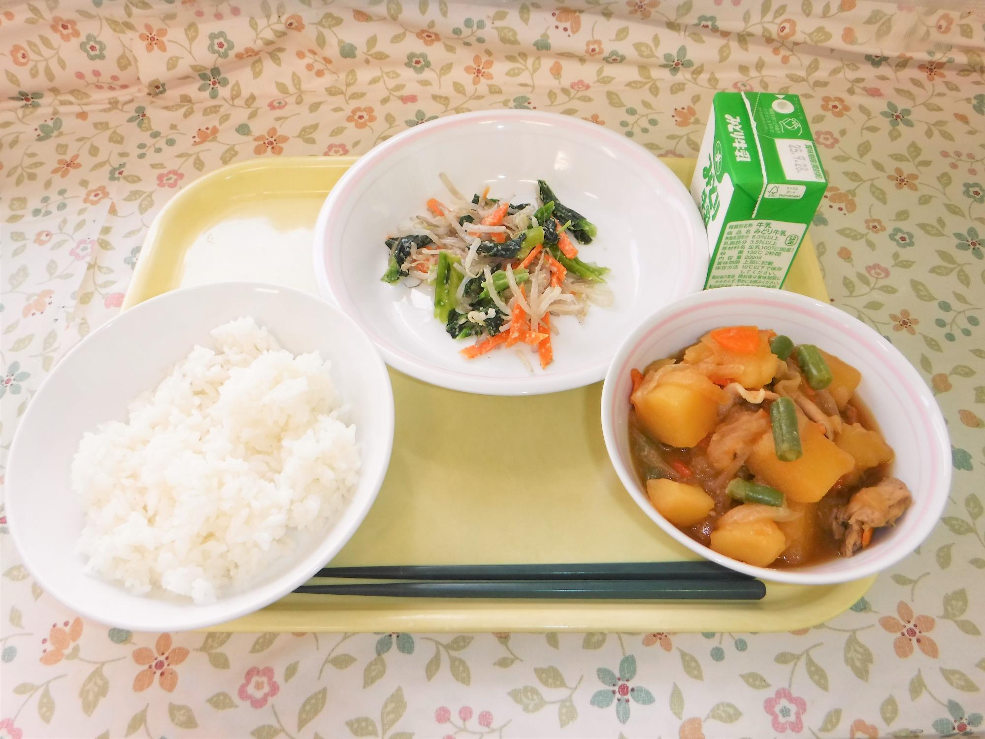 2025年9月19日の給食写真