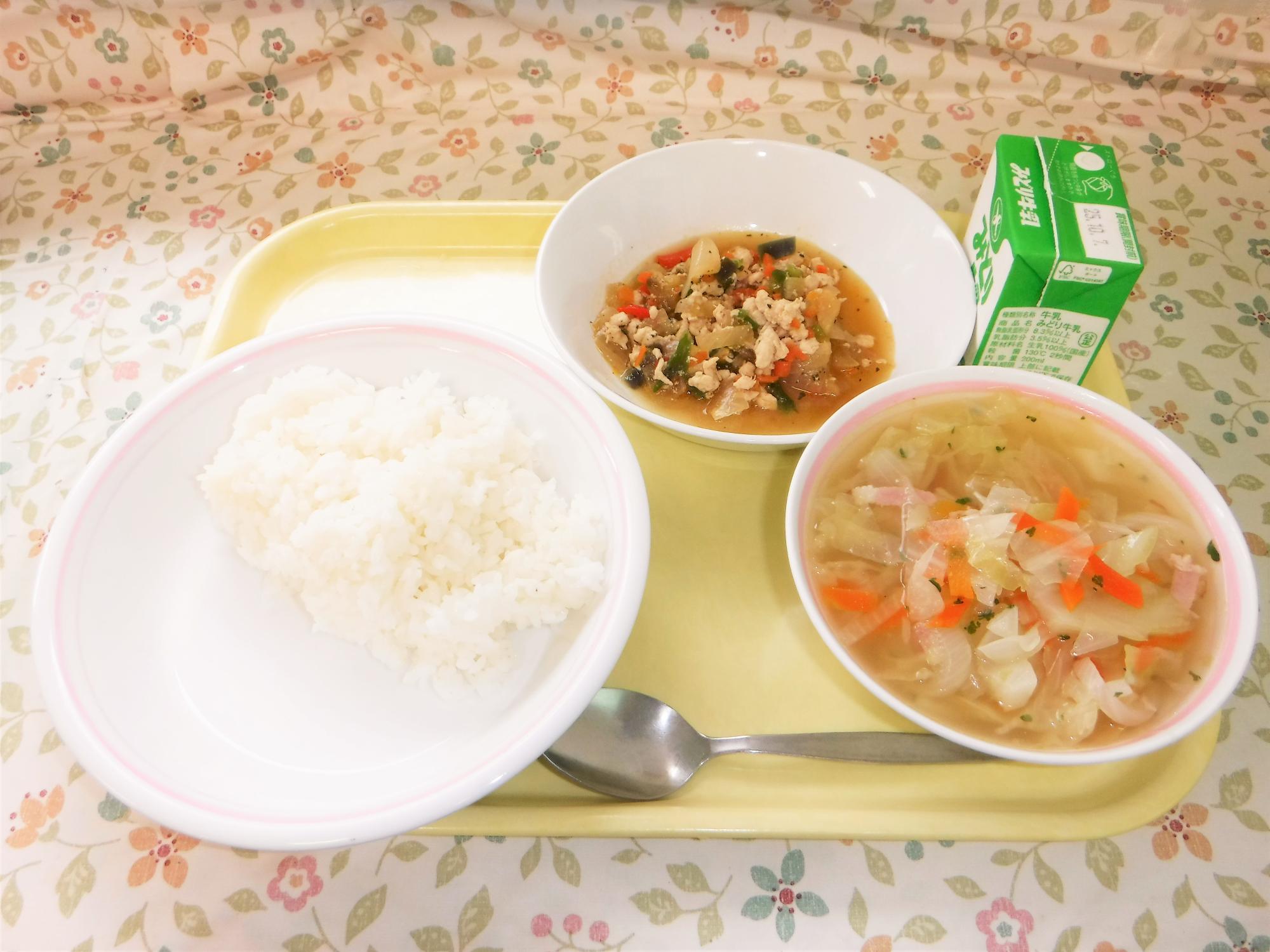 2025年9月29日の給食写真