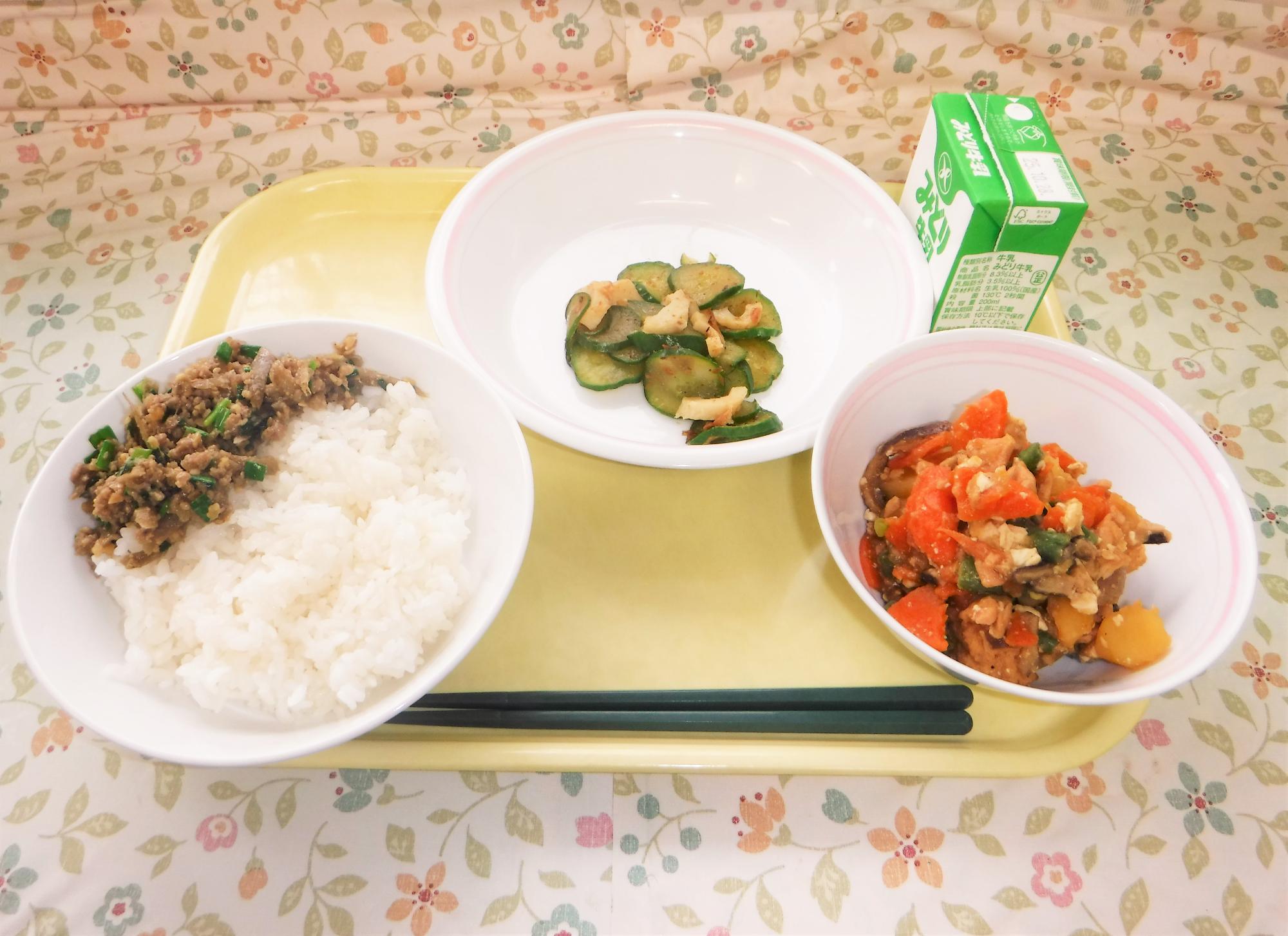 2025年10月20日の給食写真