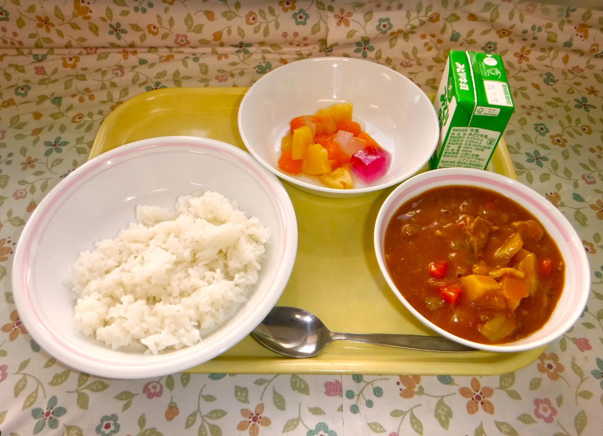 2025年11月20日の給食写真