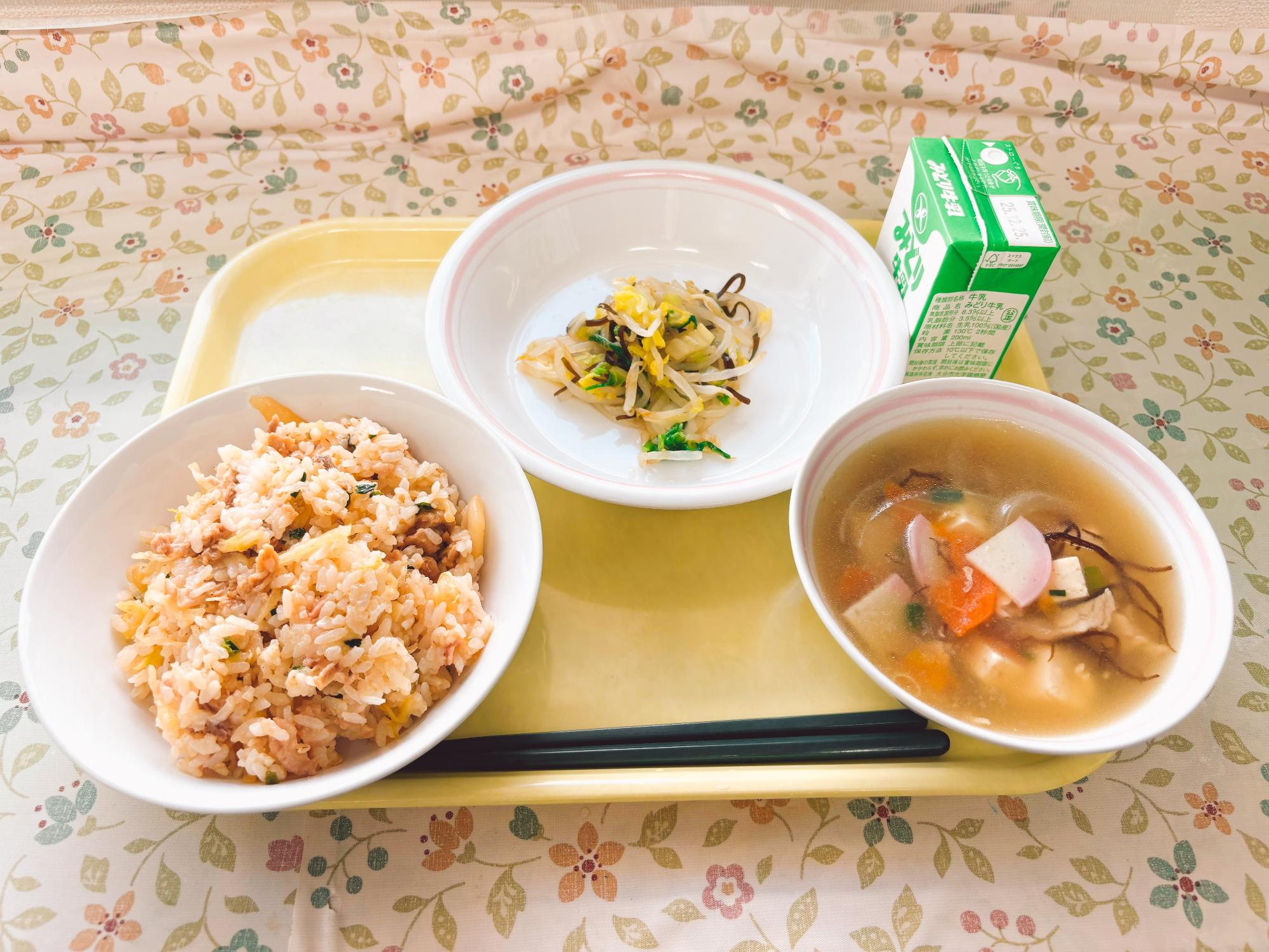 2025年12月16日の給食写真