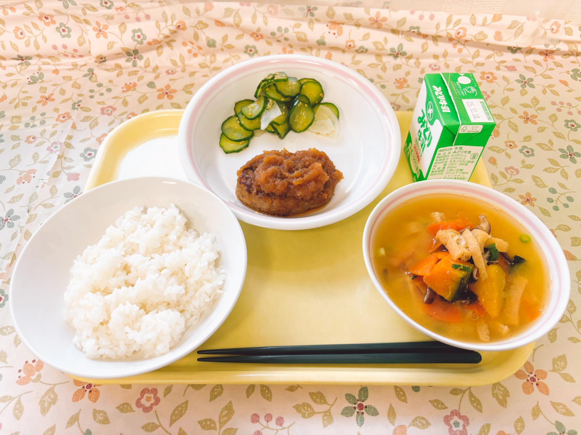 2025年12月22日の給食写真