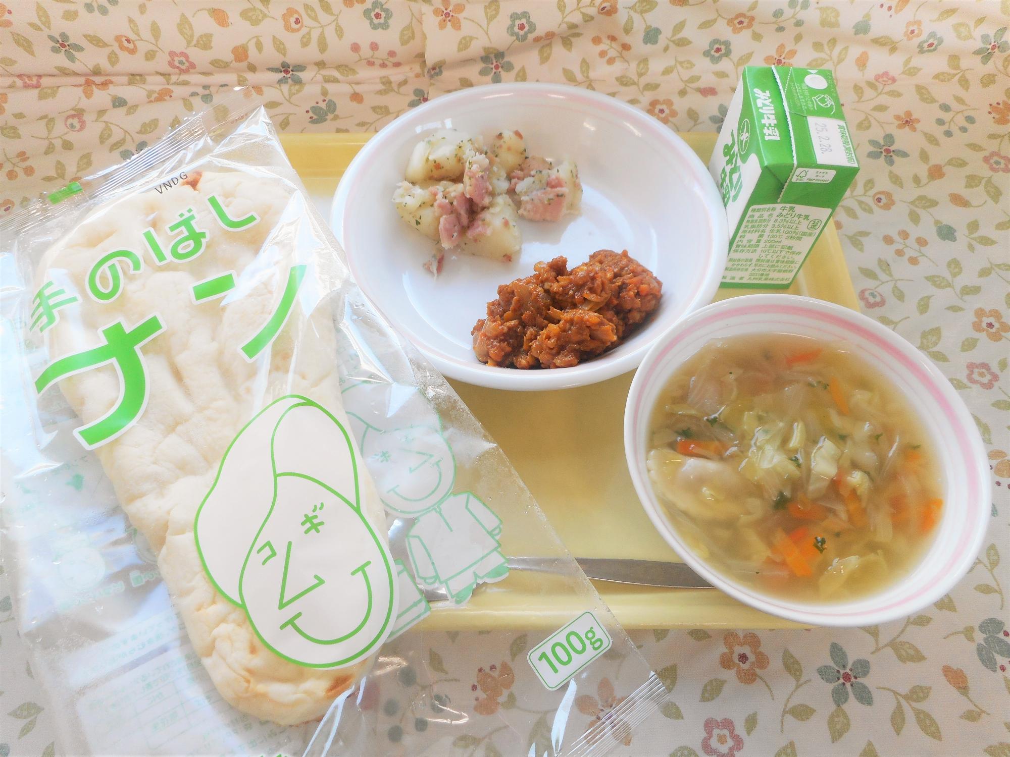2025年2月19日の給食写真