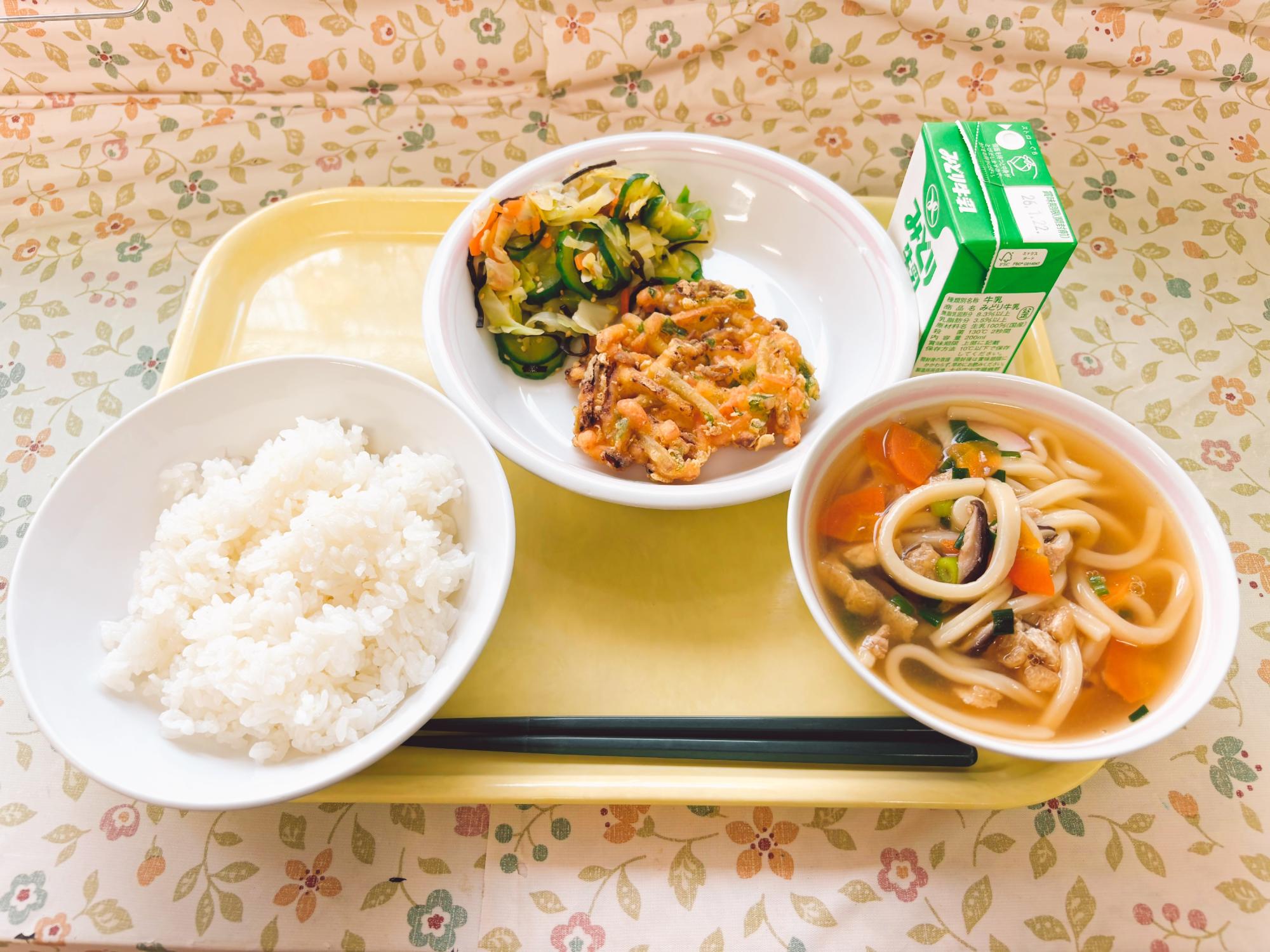 2026年1月13日の給食写真