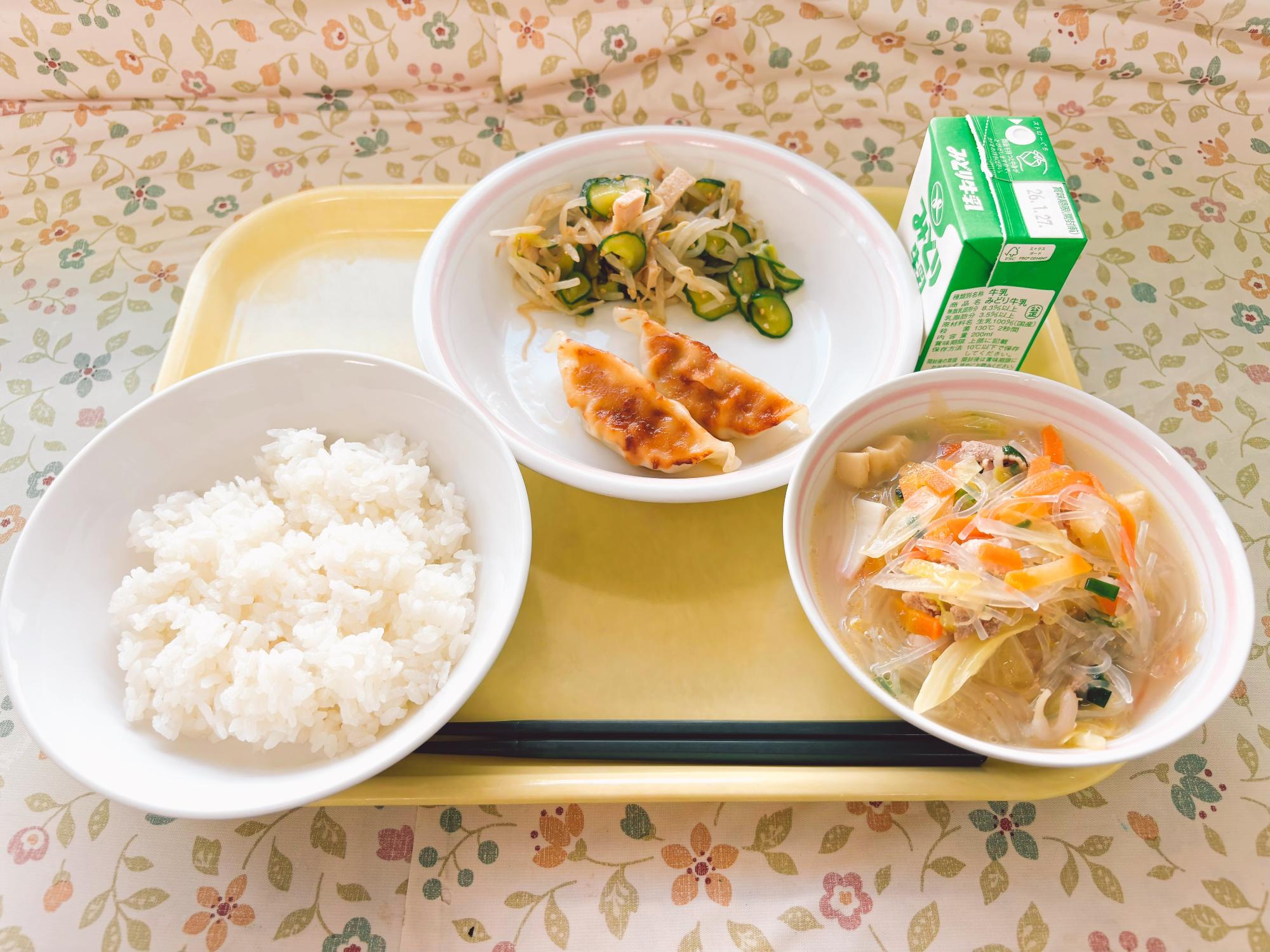 2026年1月19日の給食写真