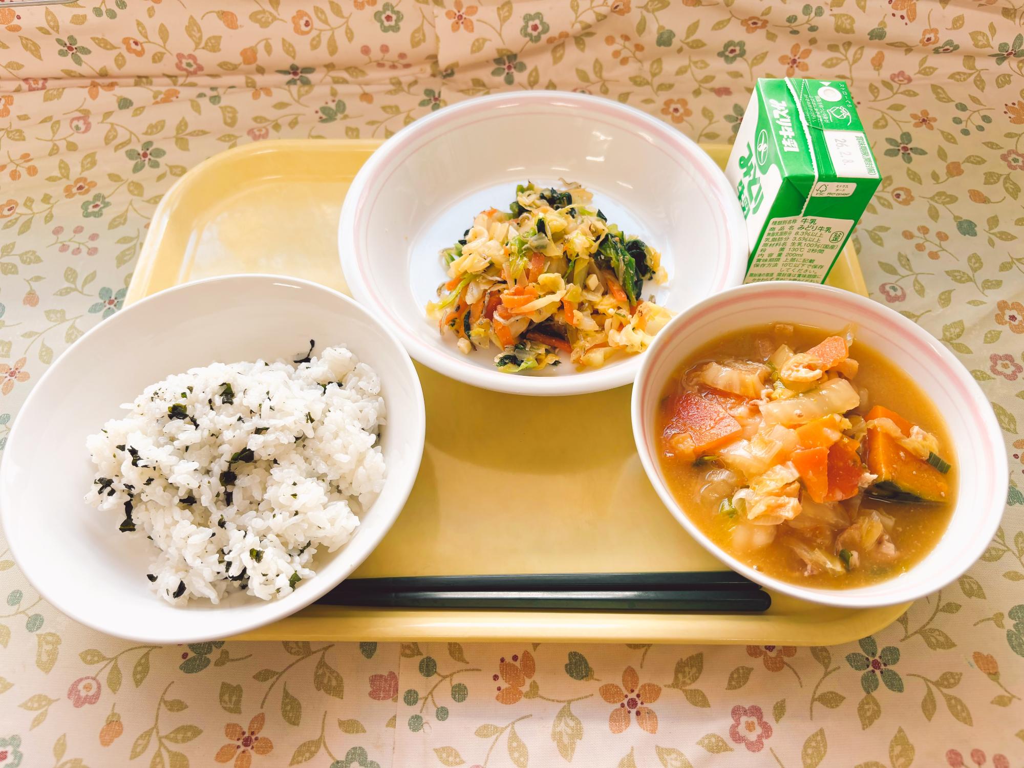 2026年1月30日の給食写真