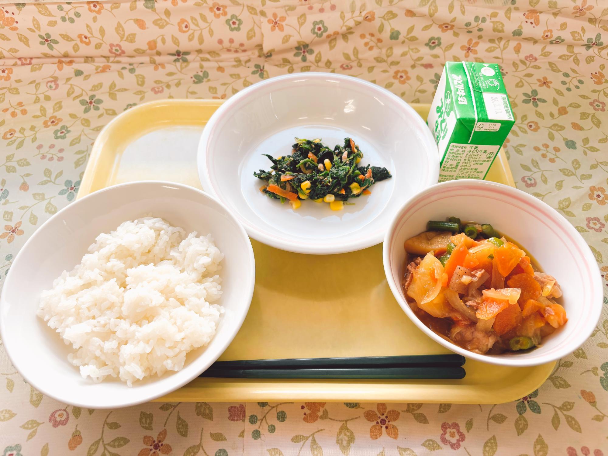 2026年2月2日の給食写真