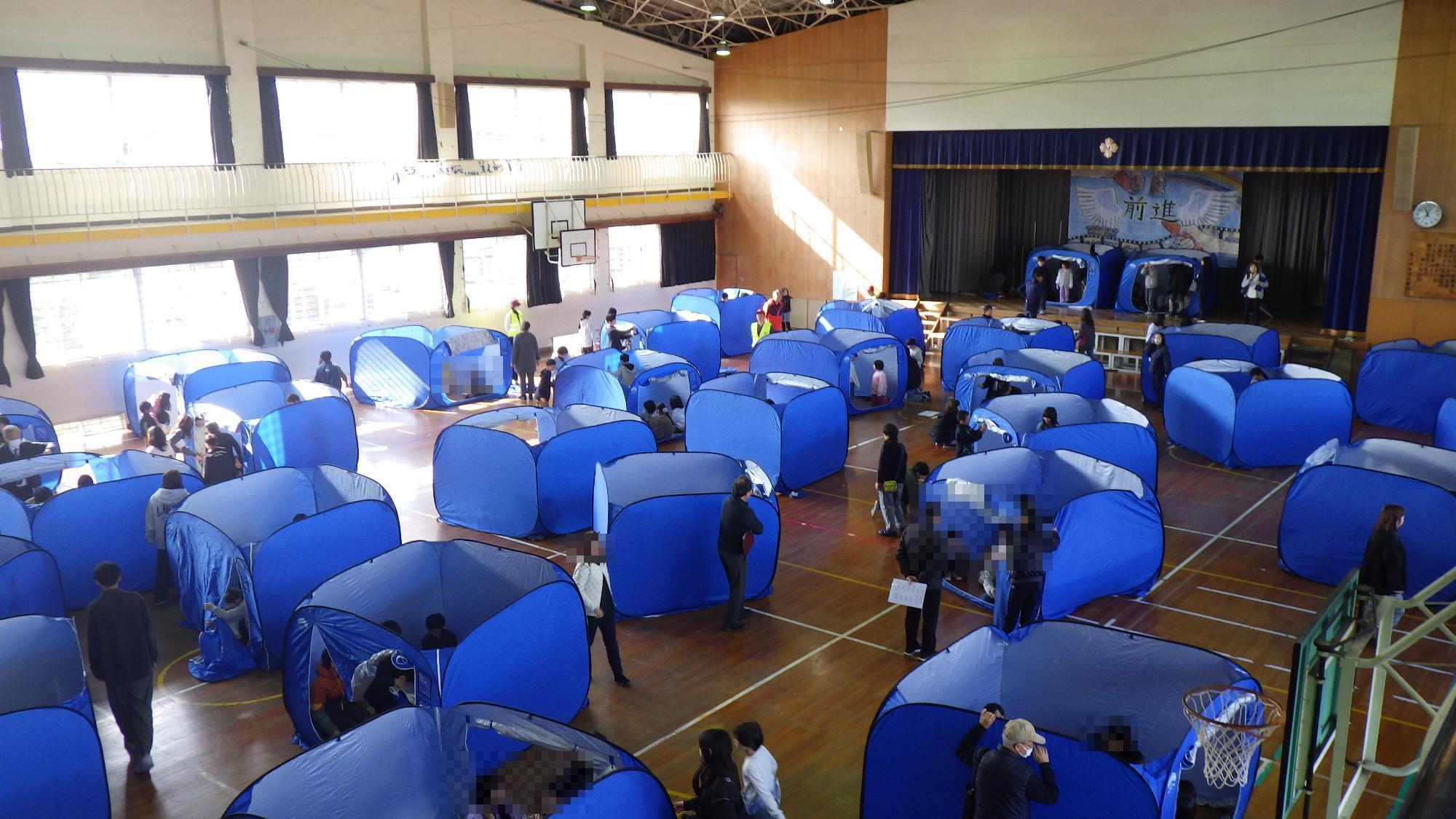 パーテーション設置