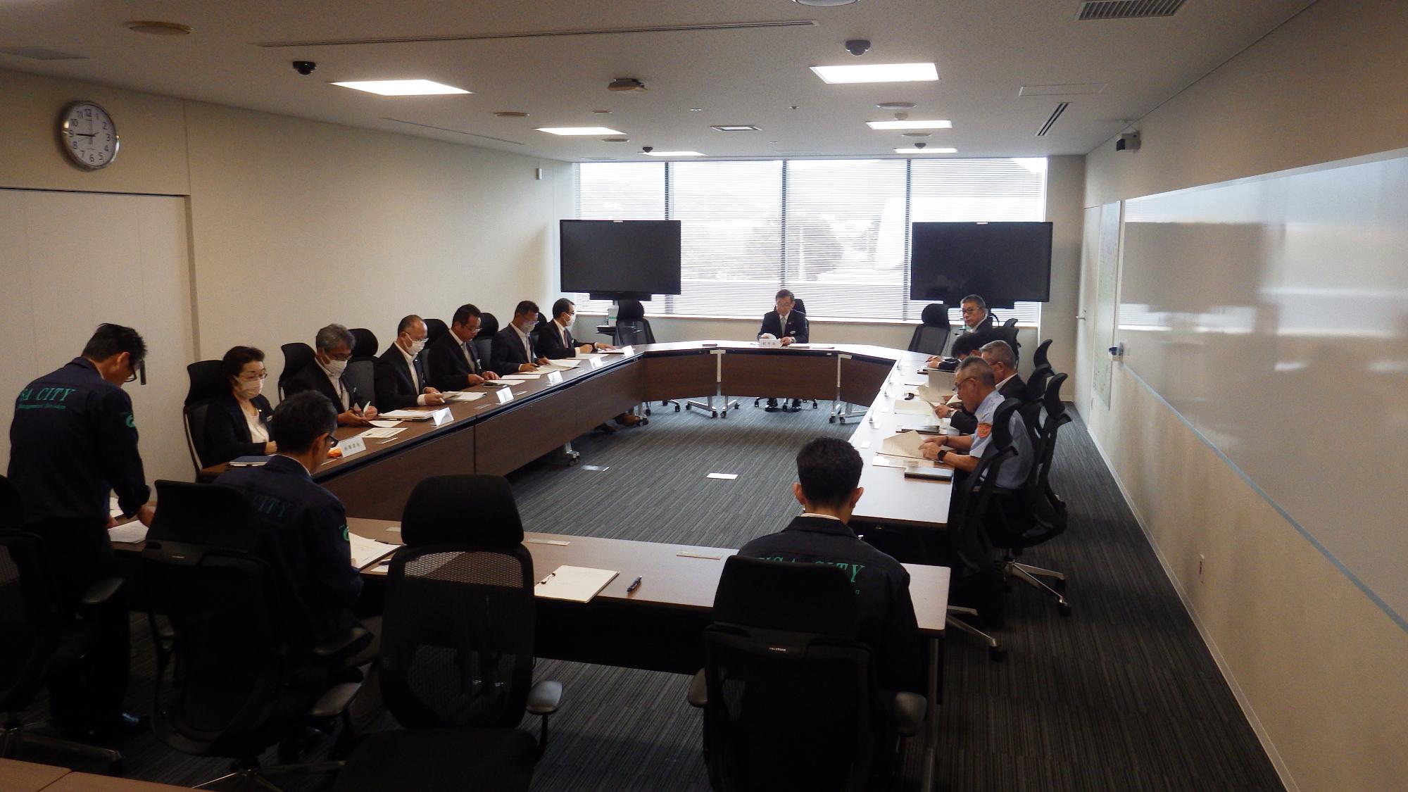 第1回対策本部会議