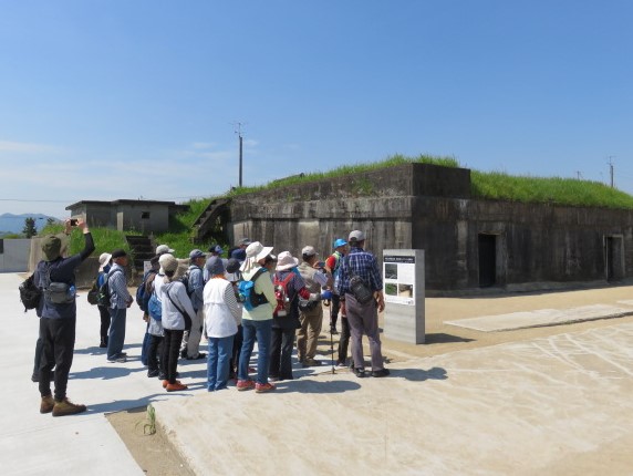 宇佐航空隊平和ウォークの様子
