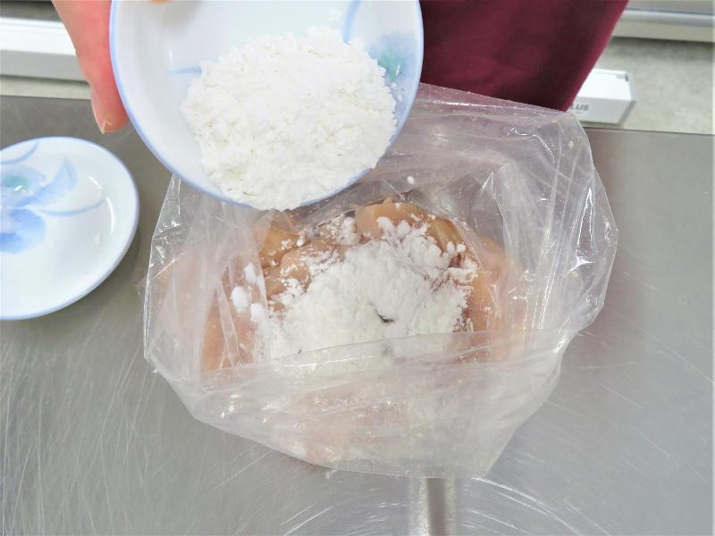 鶏肉の味一ねぎソース6