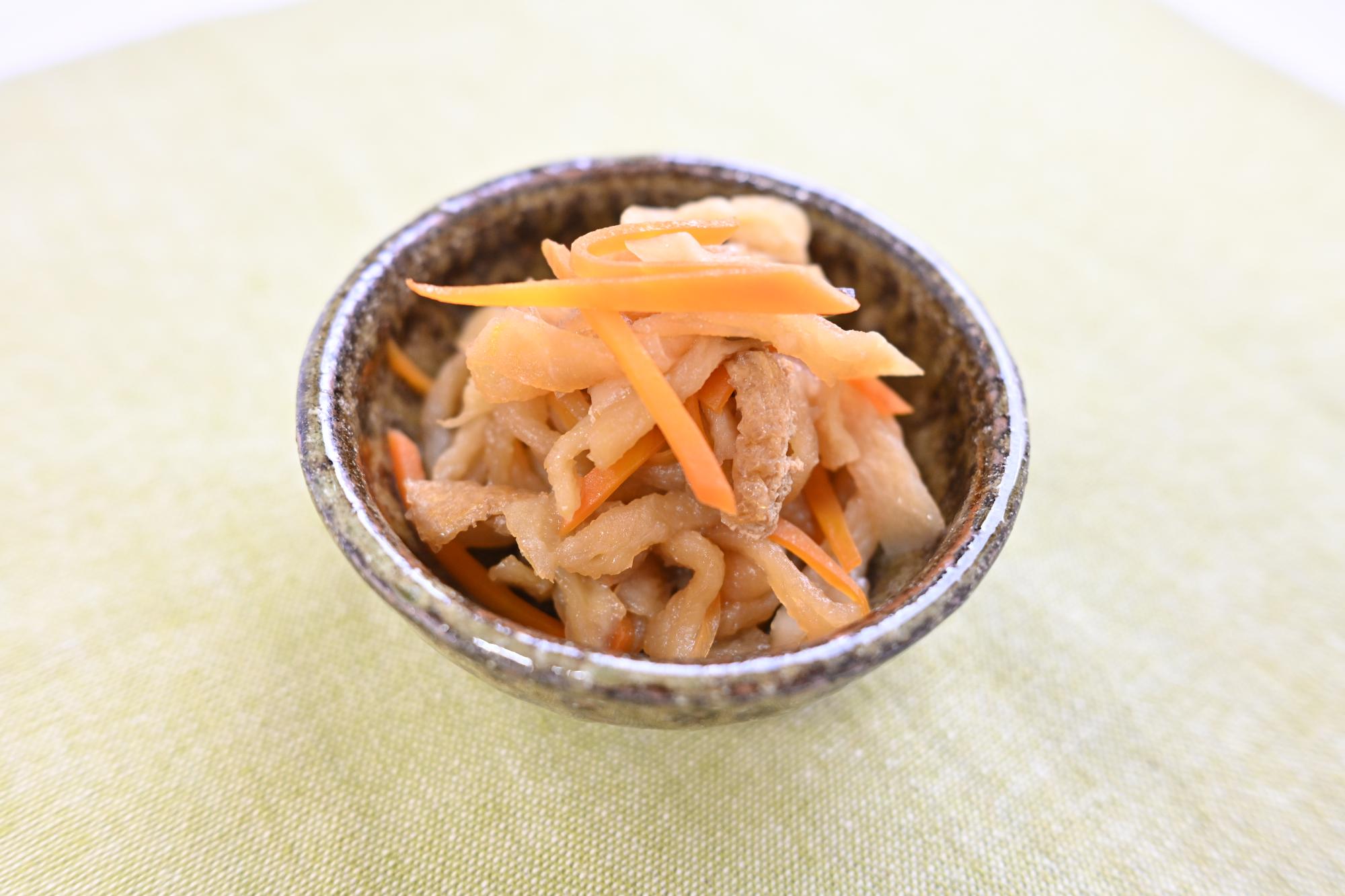 干し大根の炒め煮完成1
