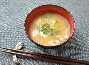 かぼちゃのミルク味噌汁