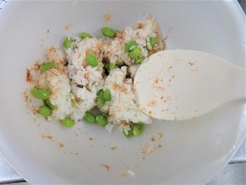 かつお枝豆ごはん2