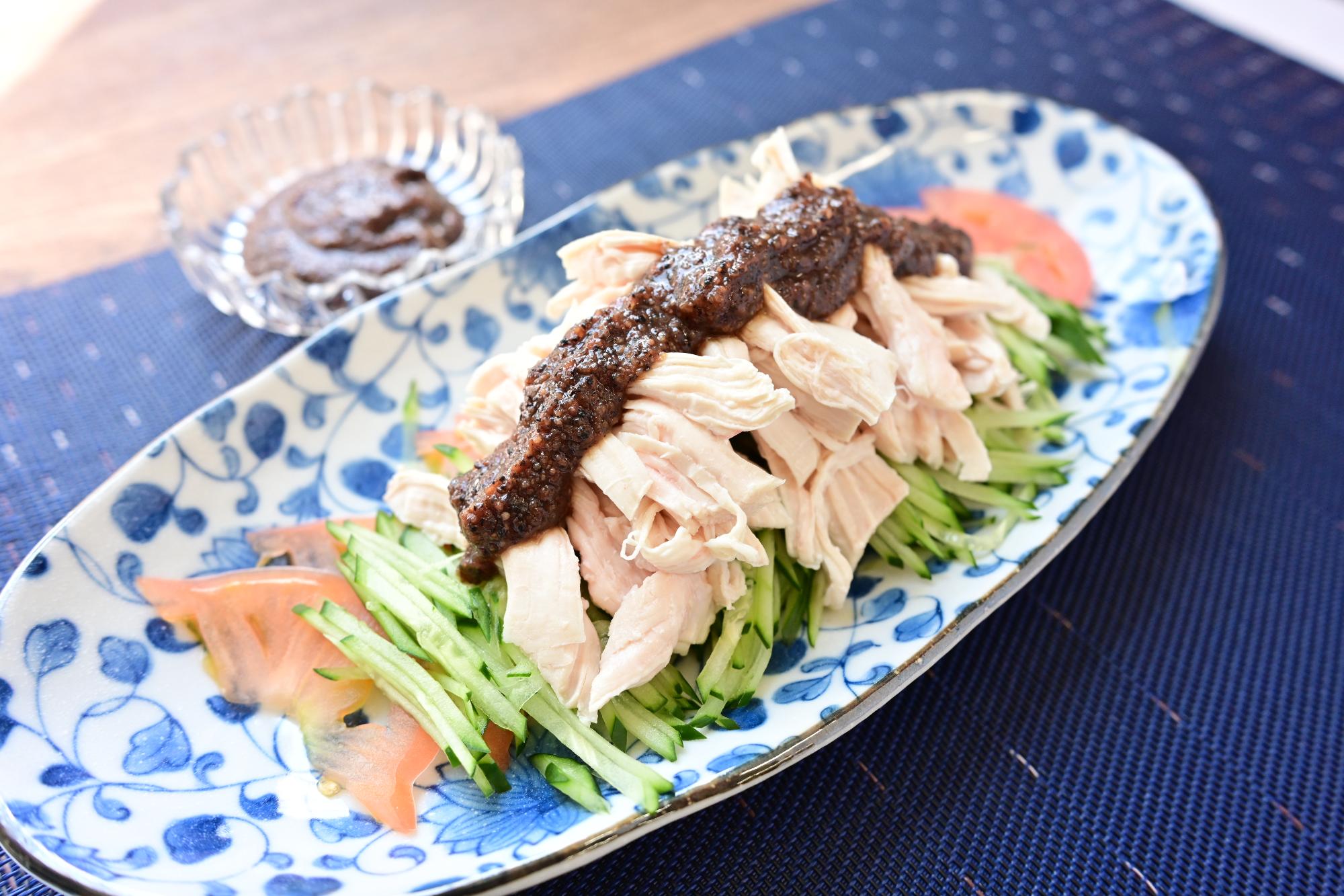 クロダマルきな粉だれ完成1