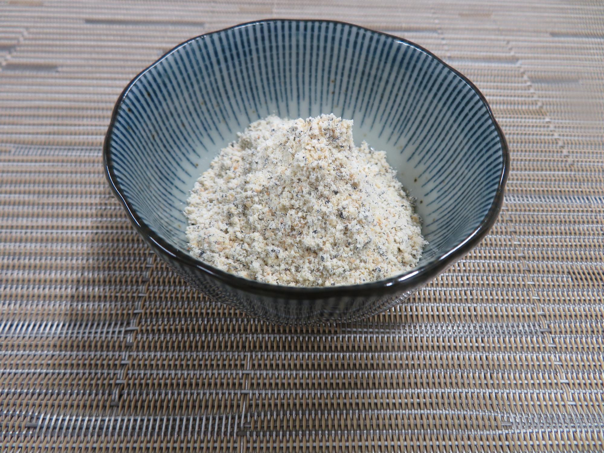 クロダマルきな粉完成1